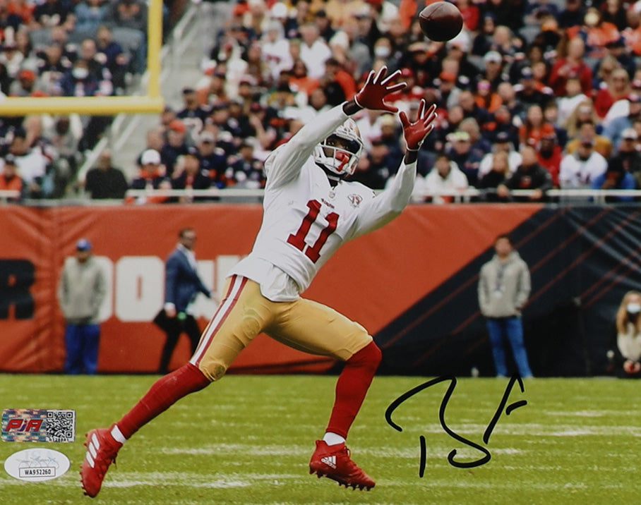 Brandon Aiyuk San Francisco Autographed Photo 8x10 PIA