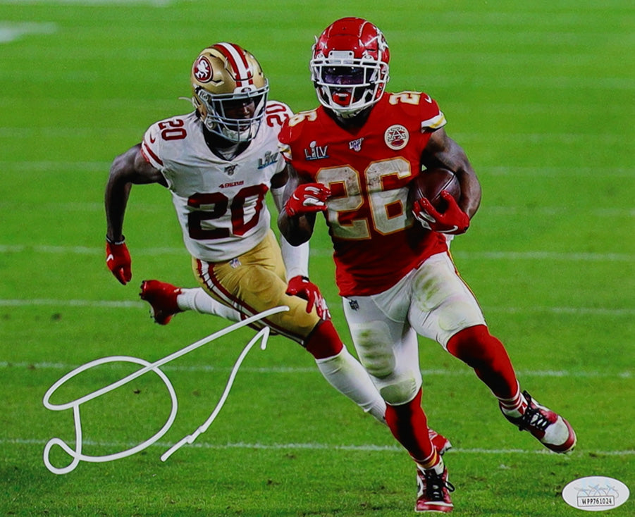 Damien Williams Kansas City Autographed Photo 8x10 JSA