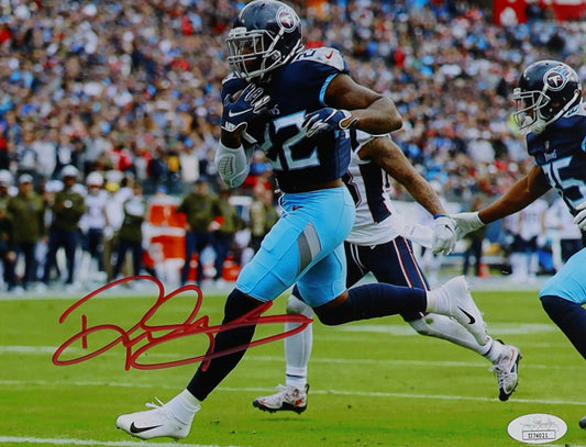 Derrick Henry Tennessee Autographed Photo 8x10 JSA