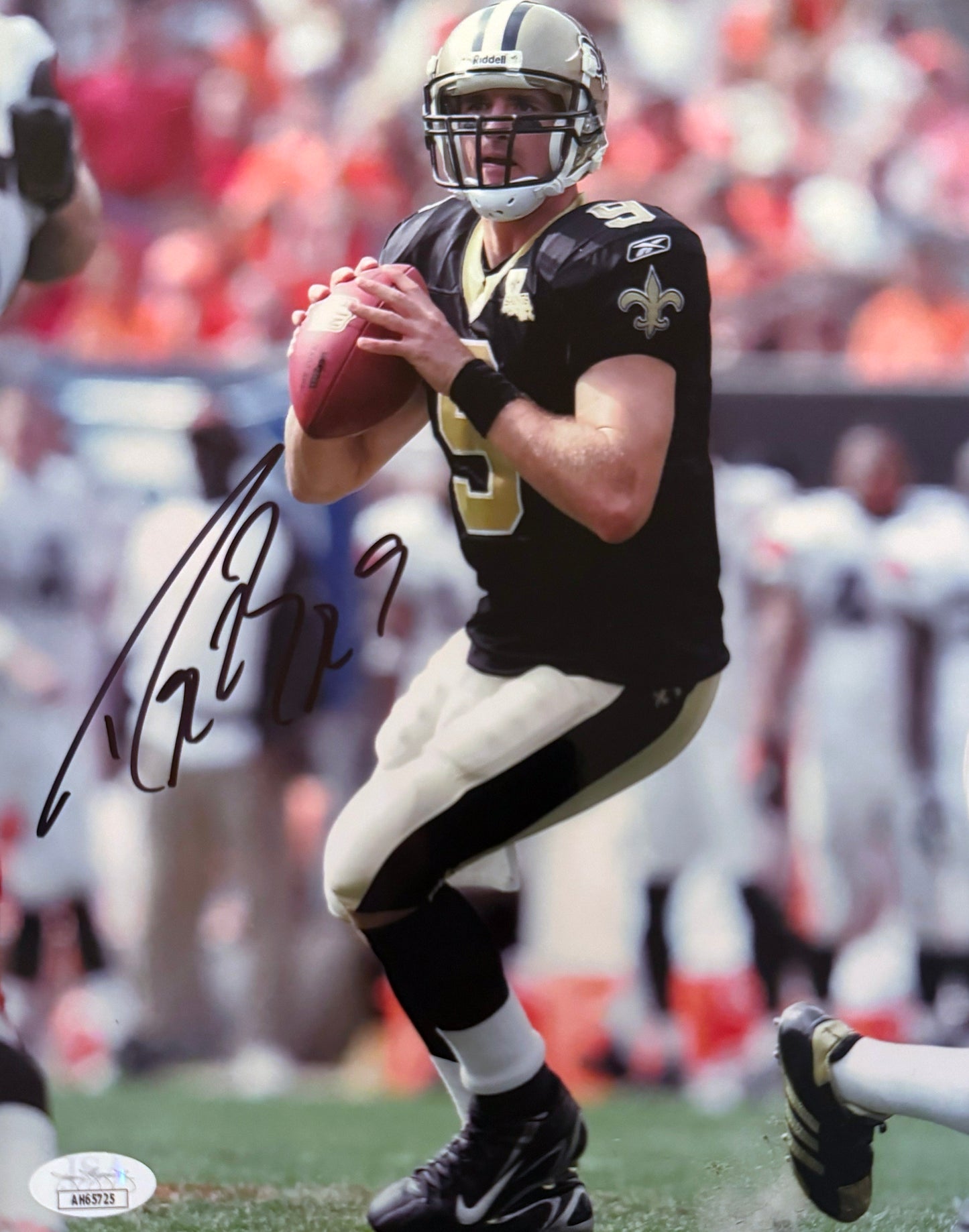 Drew Brees New Orleans Autographed Photo 8x10 JSA
