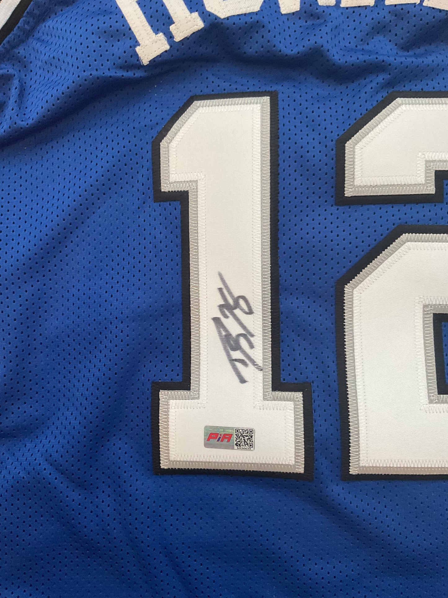 Dwight Howard Signed Autographed Orlando Blue Signed Jersey (PIA)