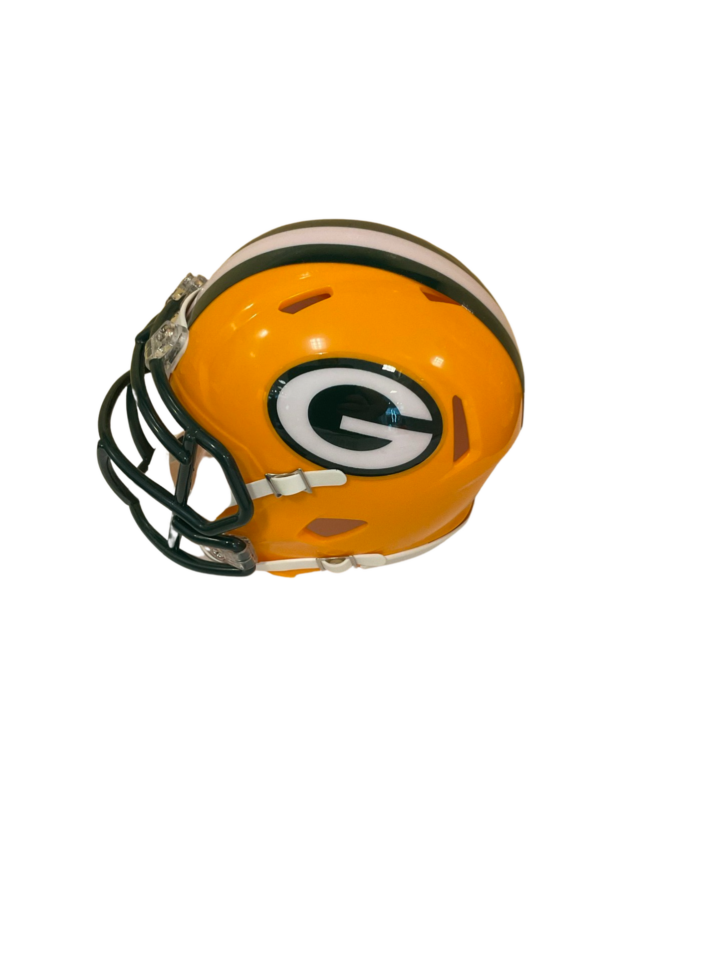 Romeo Doubs Signed Green Bay Mini Football Speed Helmet (PIA & JSA)