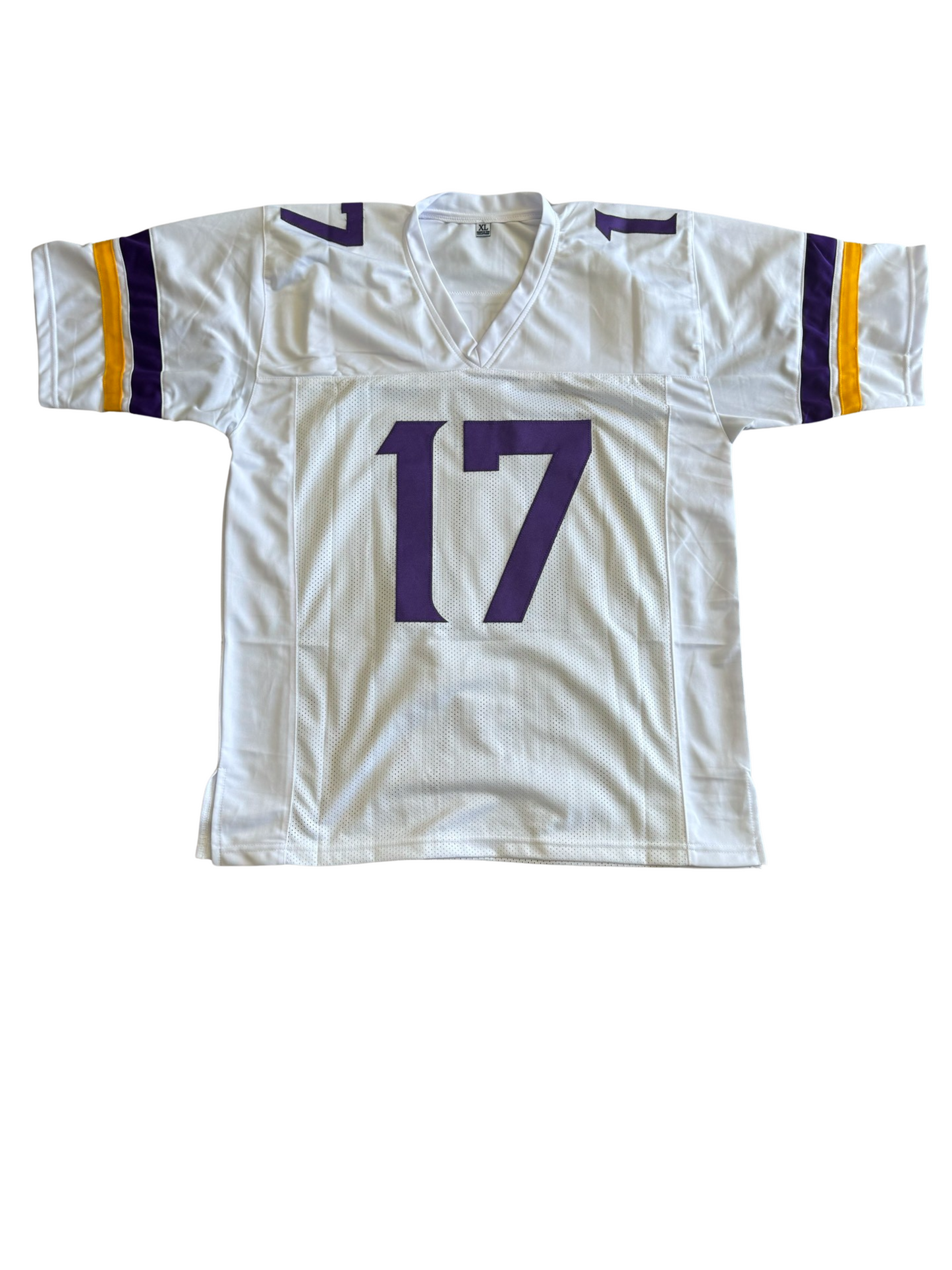 KJ Osborn Custom Minnesota Autographed white Football Jersey (PIA/JSA)