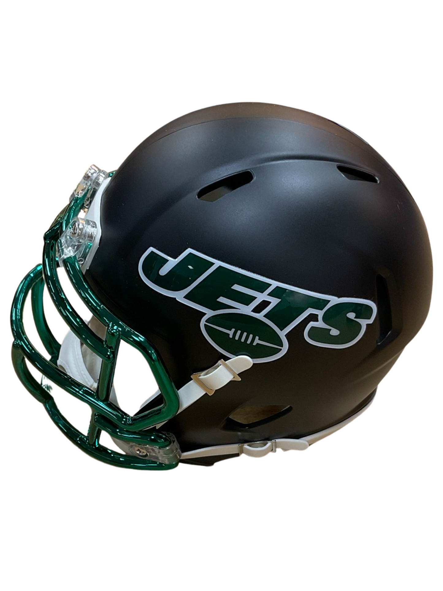 Breece Hall New York Jets Black Signed Mini Football Helmet (JSA & PIA)