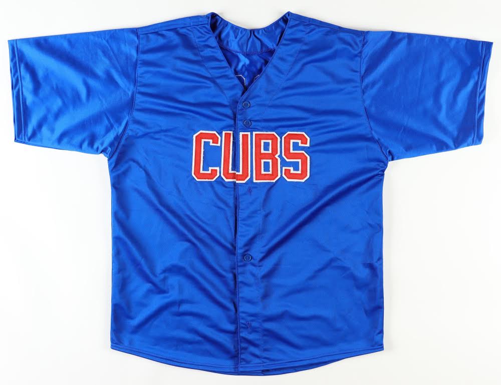 Sammy Sosa Signed Chicago Custom Autographed Blue Baseball Jersey (PIA & JSA) 609 HRS