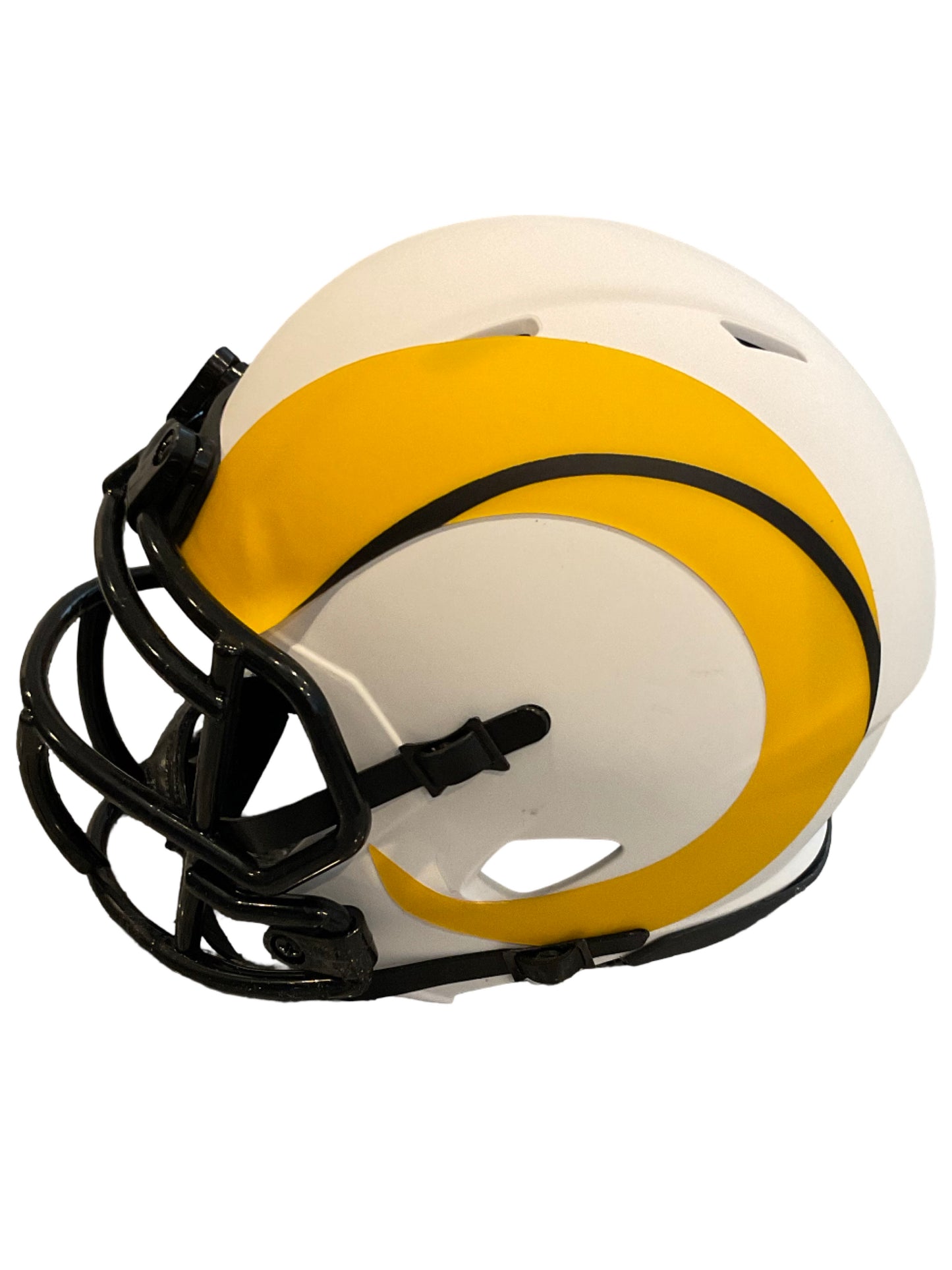 Kyren Williams Signed Los Angeles Lunar Mini Football Helmet (JSA & PIA)
