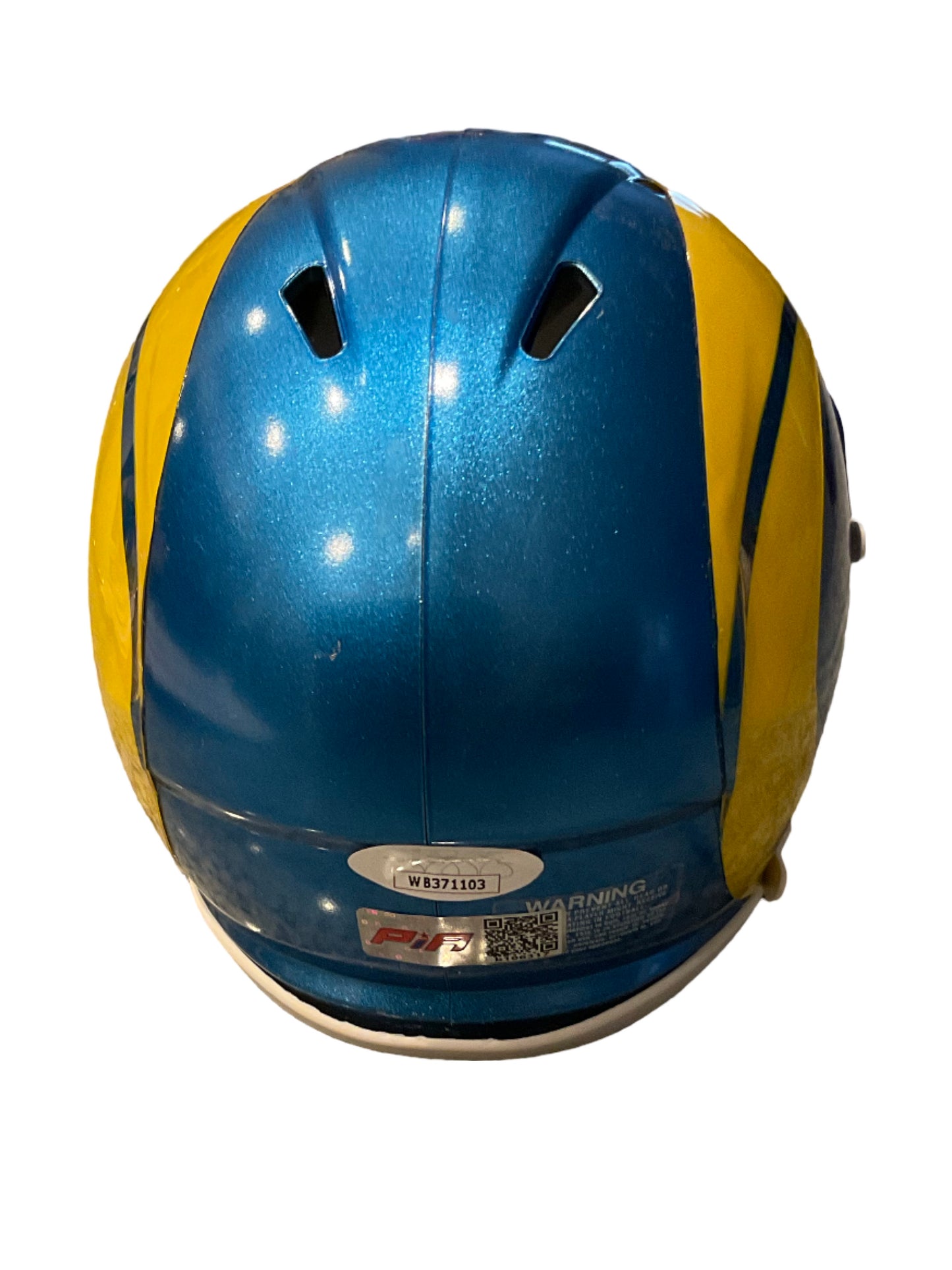 Kyren Williams Signed Los Angeles Speed Mini Football Helmet (JSA & PIA)