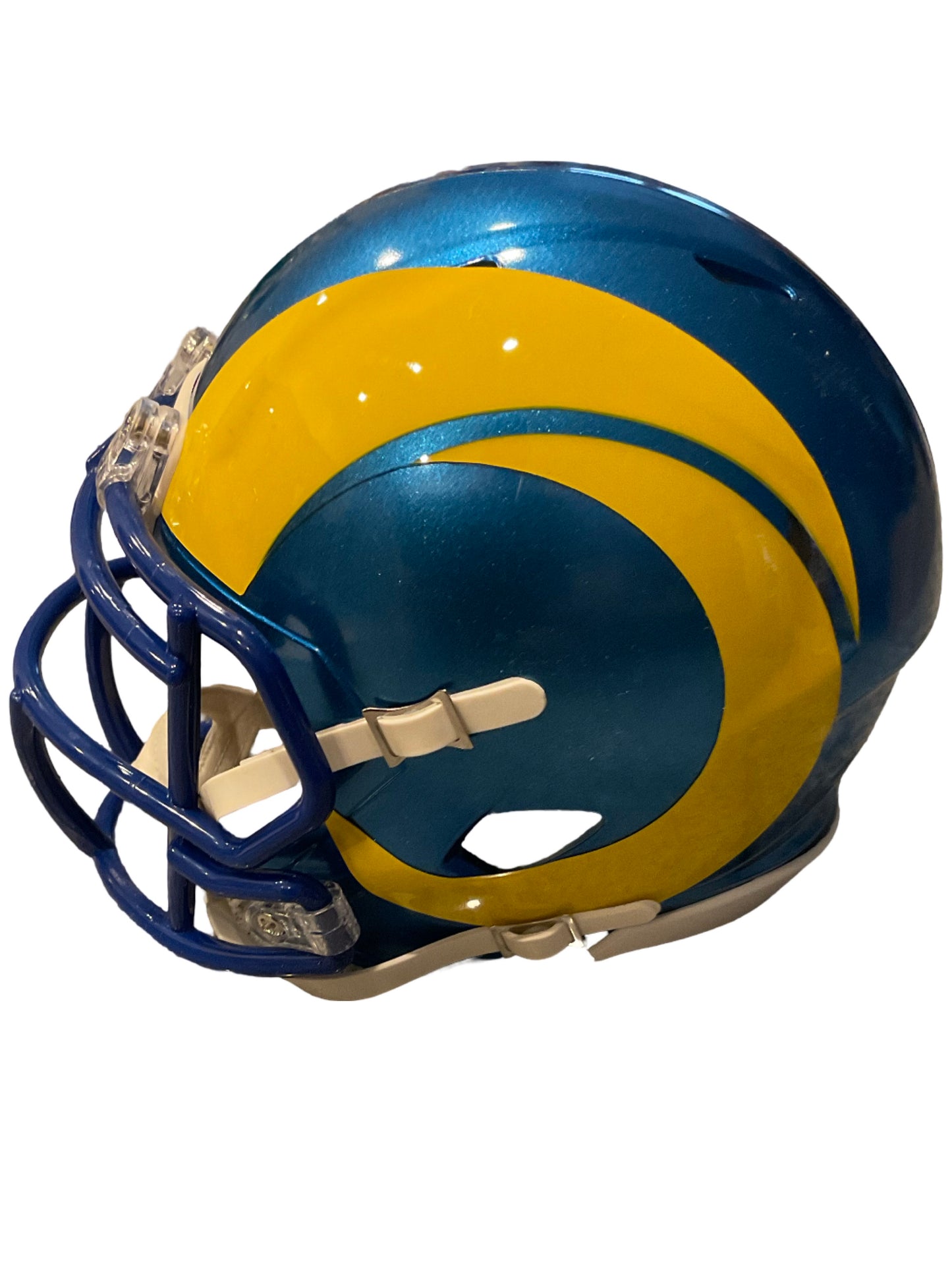 Kyren Williams Signed Los Angeles Speed Mini Football Helmet (JSA & PIA)