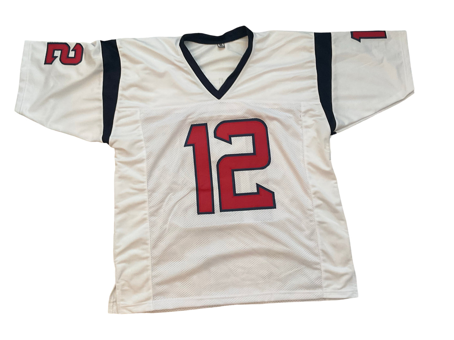 Nico Collins Houston Signed Custom Football White Jersey (JSA/PIA)