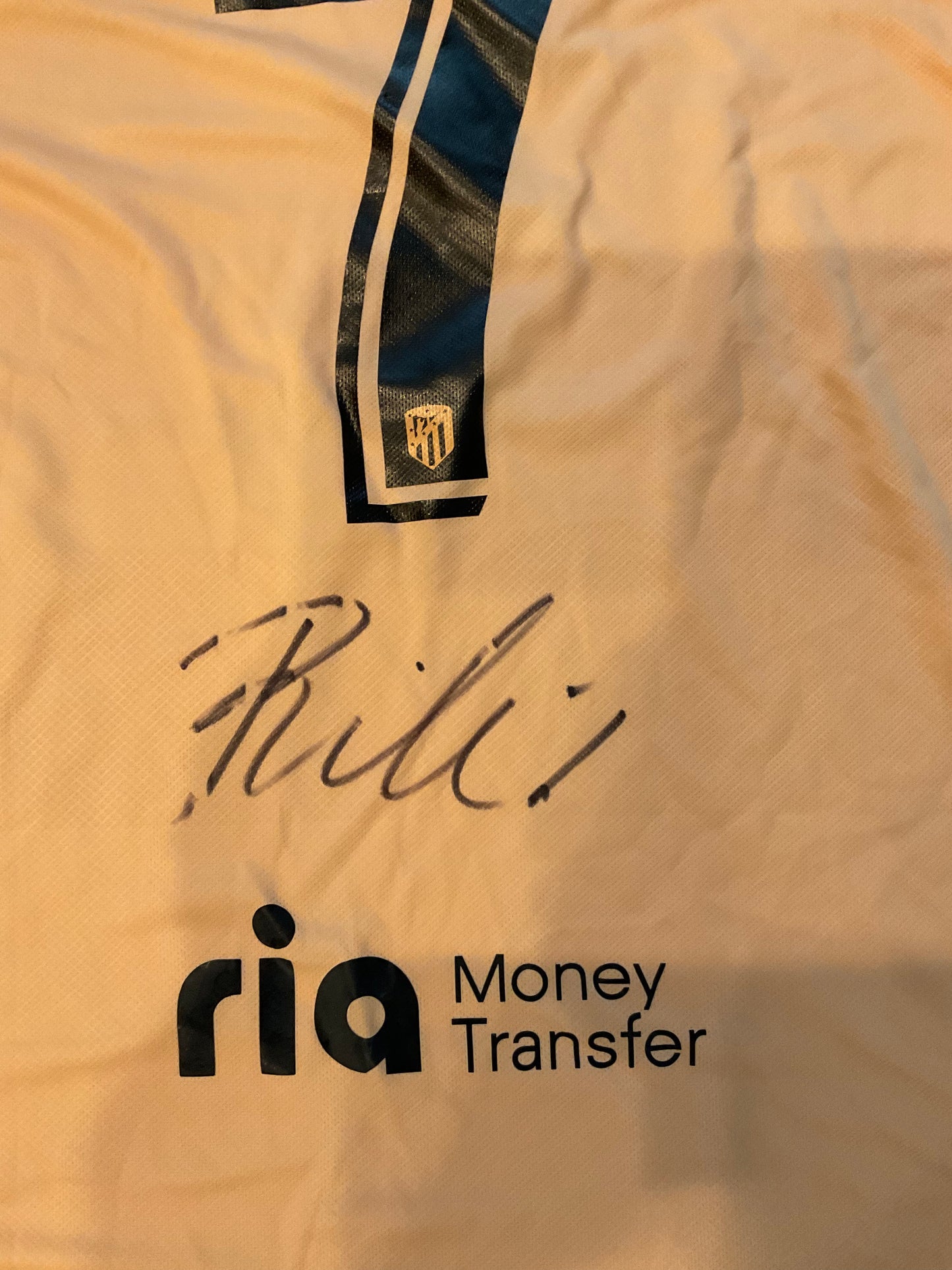 Joao Felix Custom Madrid Autographed Orange Jersey (PIA)