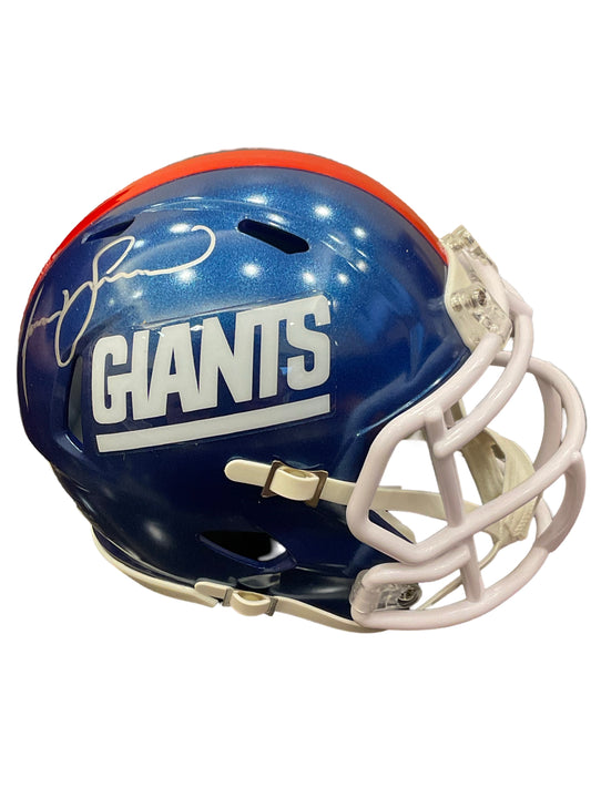 Isaiah Simmons Signed New York Color Rush Mini Football Helmet (PIA/JSA)
