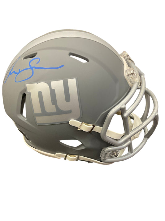 Isaiah Simmons Signed New York Slate Mini Football Helmet (PIA/JSA)
