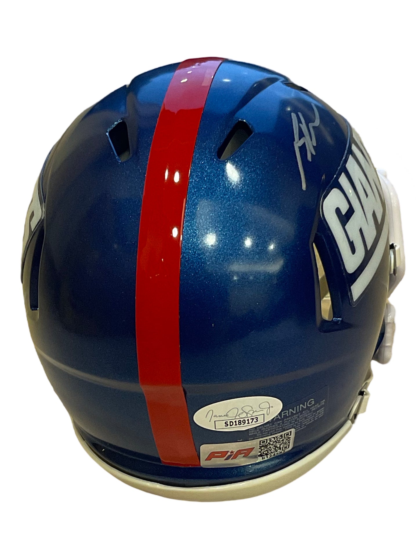 Bryce Ford-Wheaton Signed New York Color Rush Mini Football Helmet (PIA/JSA)