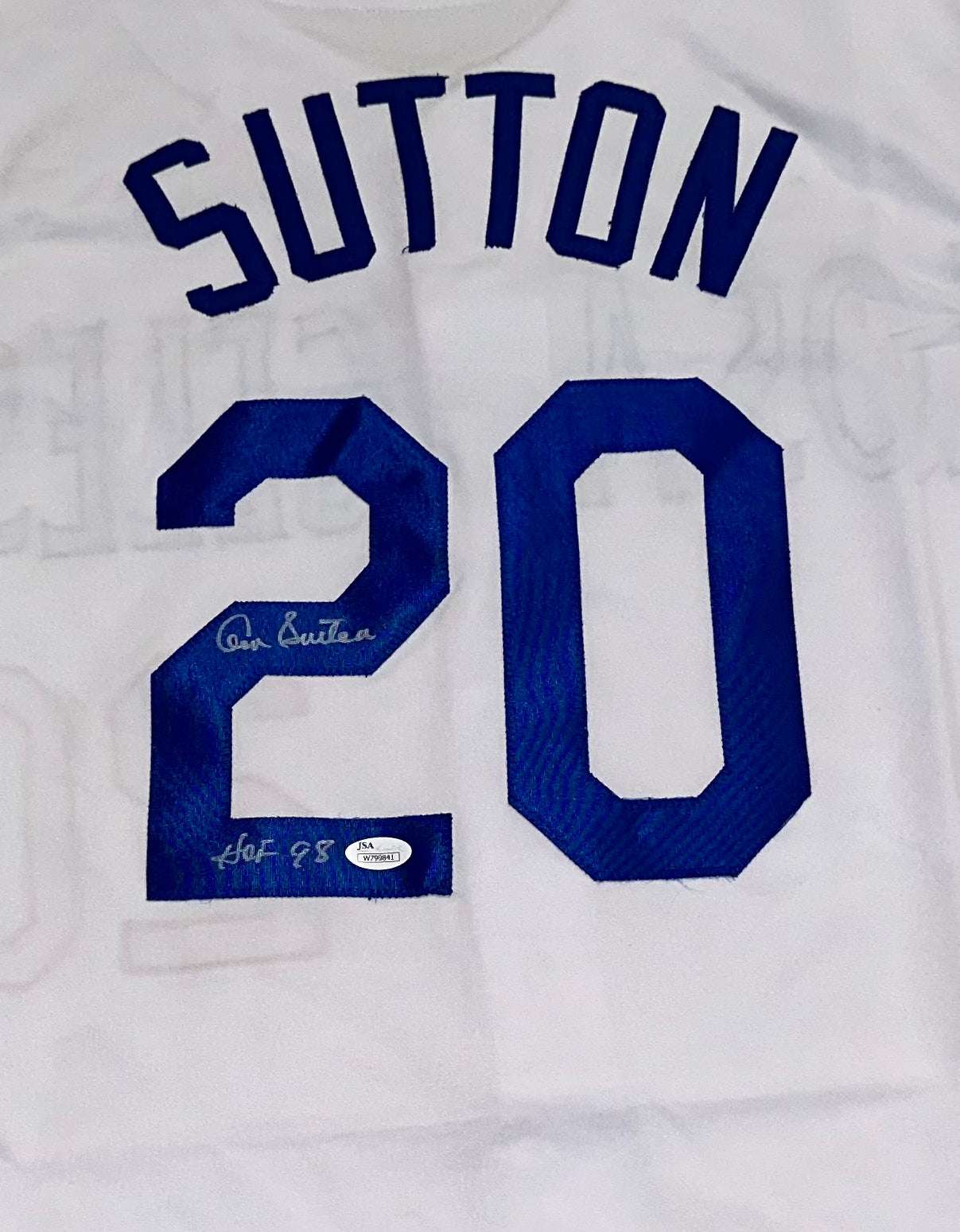 Don Sutton Signed Custom Los Angeles Baseball Jersey (JSA)