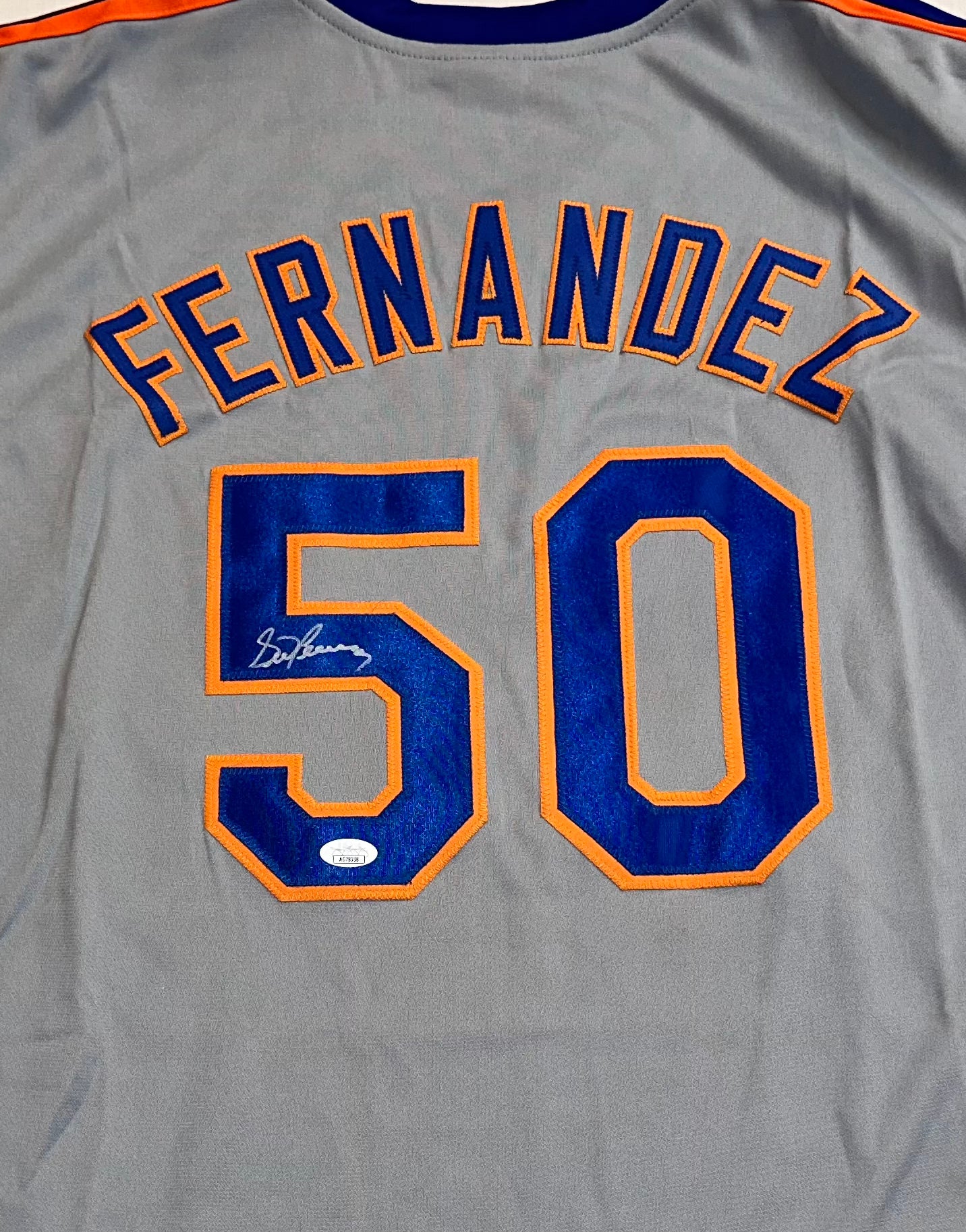 Sid Fernandez Signed Custom New York Autographed Baseball Jersey (JSA)