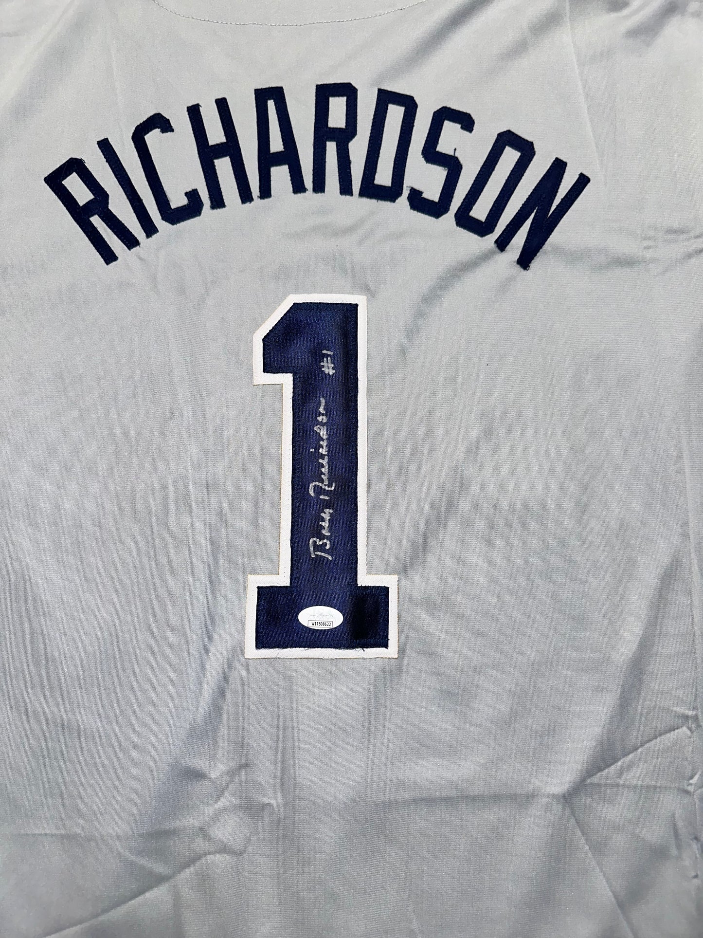 Bobby Richardson Signed Custom New York Autographed Baseball Jersey (JSA)