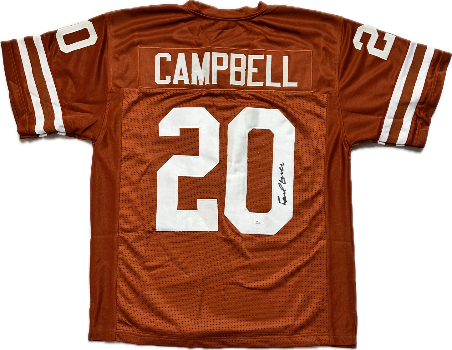 Earl Cambell Signed Custom Autographed Football Jersey (PIA/JSA)