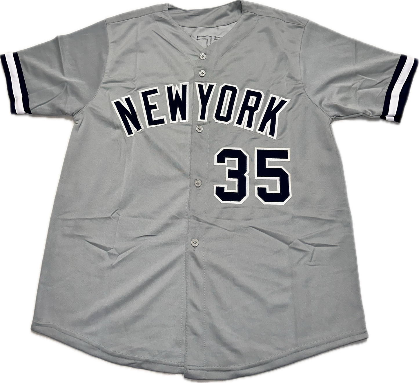 John Wetteland WS MVP Inscription Custom New York Autographed Baseball Jersey (PIA/JSA)