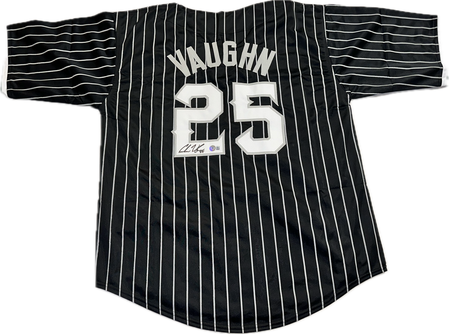 Andrew Vaughn Signed Custom Chicago Autographed Baseball Jersey (Beckett)