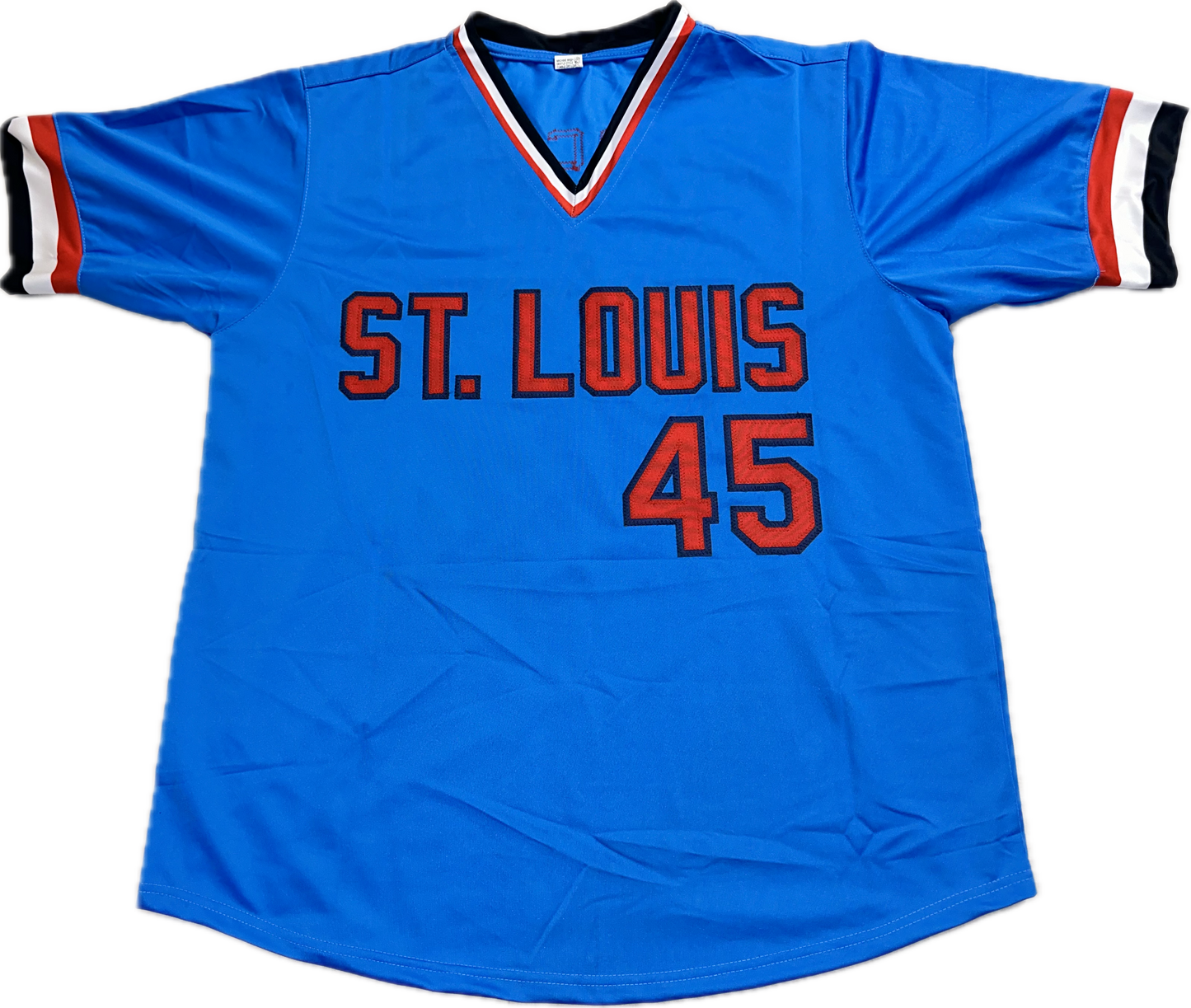 Bob Gibson Signed Custom St. Louis Autographed Baseball Jersey (JSA)