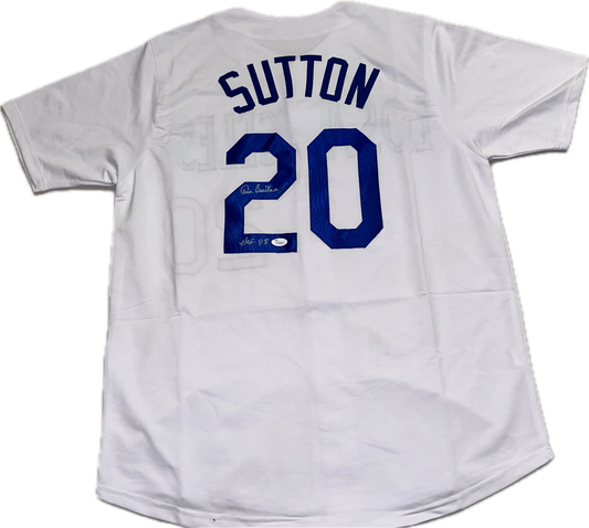 Don Sutton Signed Custom Los Angeles Baseball Jersey (JSA)