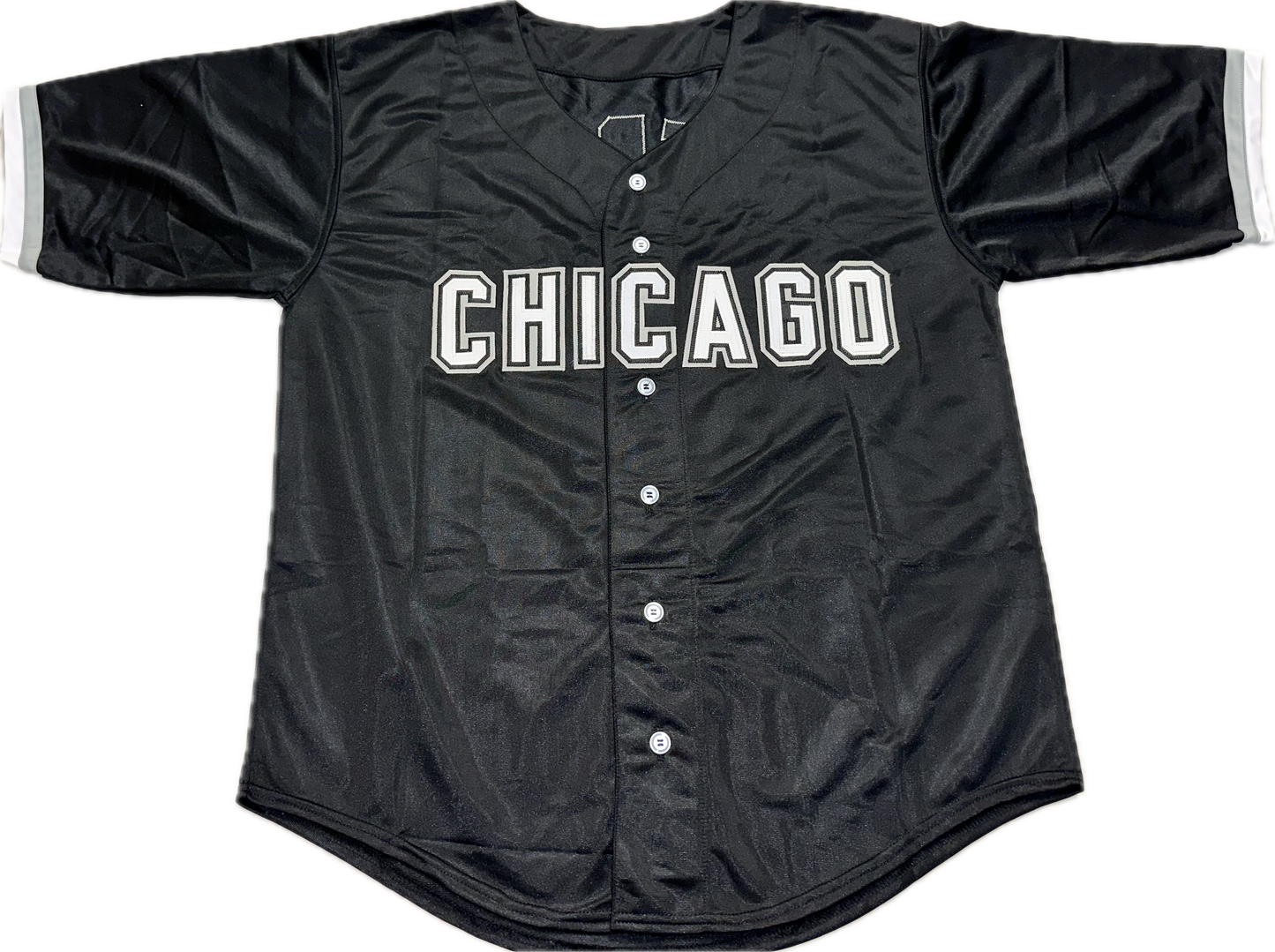 Carl Everett Signed Custom Chicago Autographed Baseball Jersey (JSA)