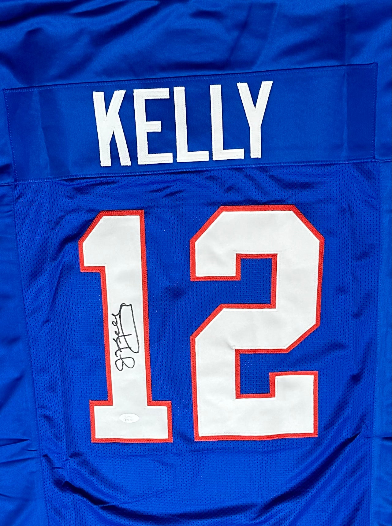 Jim Kelly Signed San Diego Football Jersey (PIA) Brown