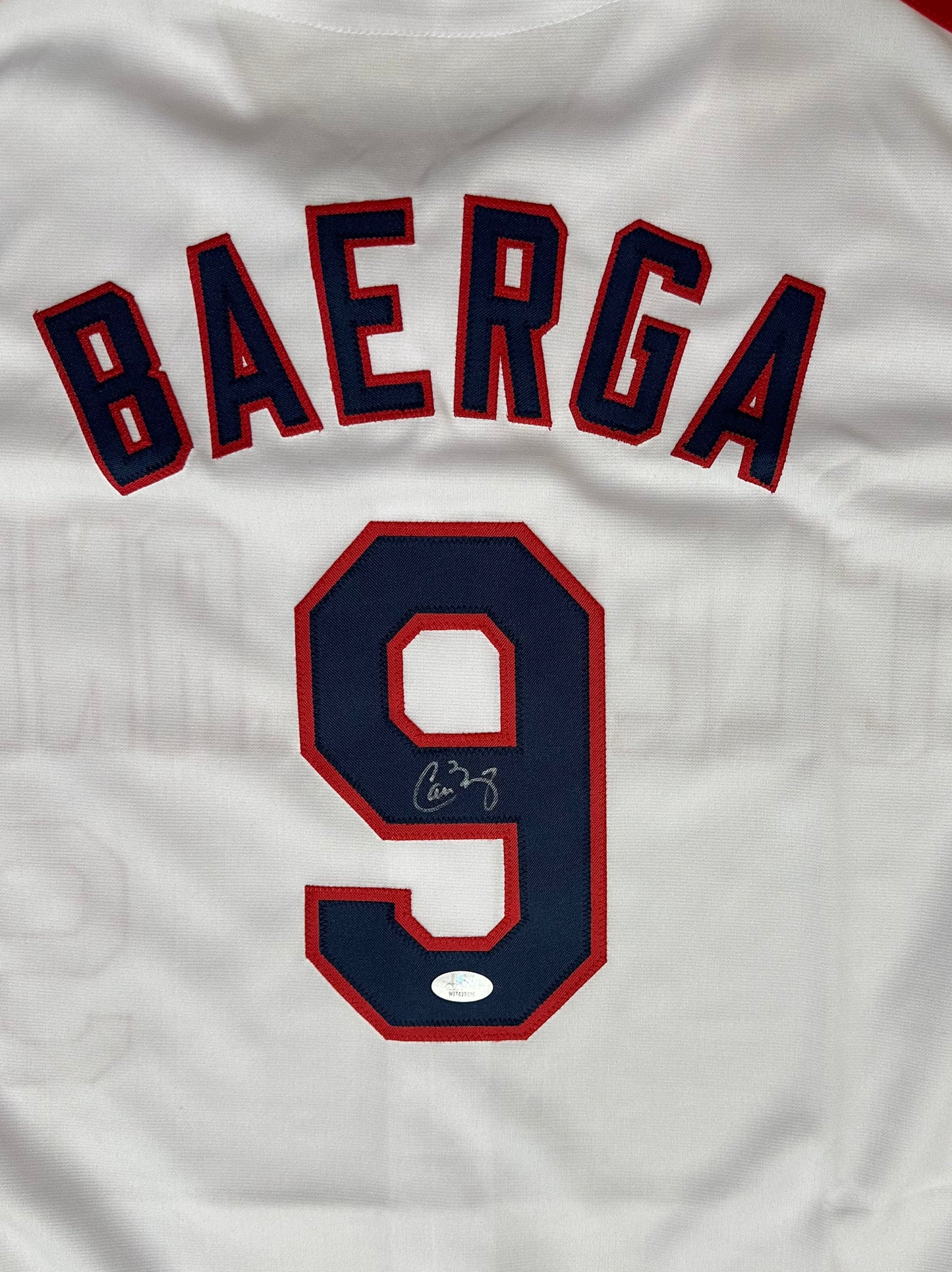 Carlos Baerga Signed Custom Clevland Autographed Baseball Jersey (JSA)