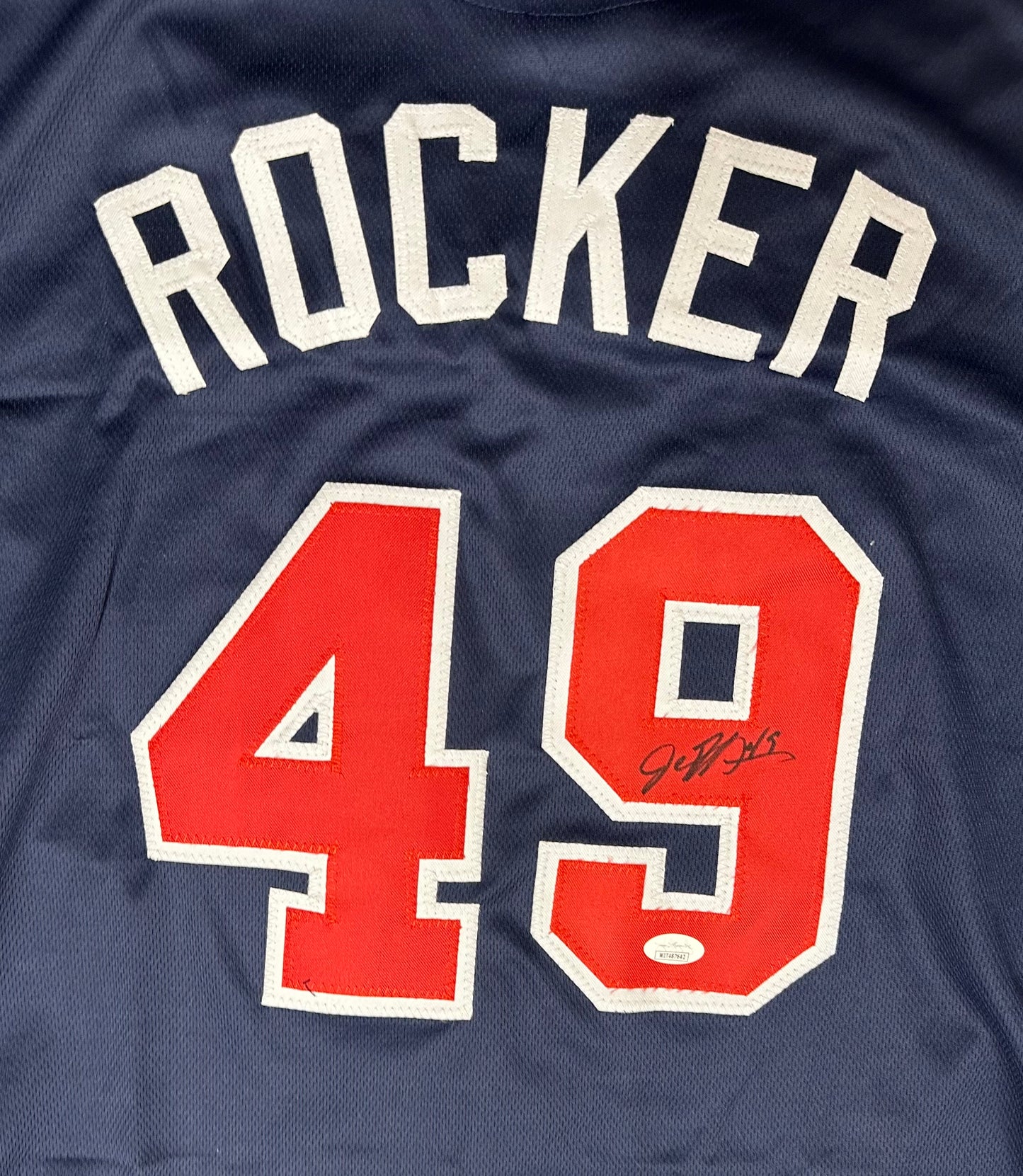 John Rocker Signed Custom Atlanta Autographed Baseball Jersey (JSA)