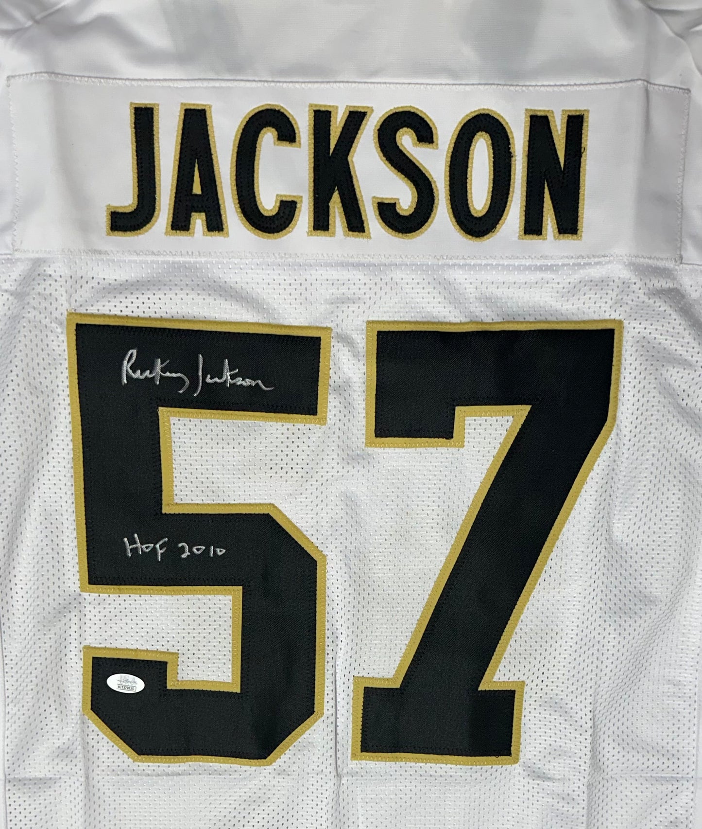 Rickey Jackson Custom Autographed Football Jersey (PIA/JSA)