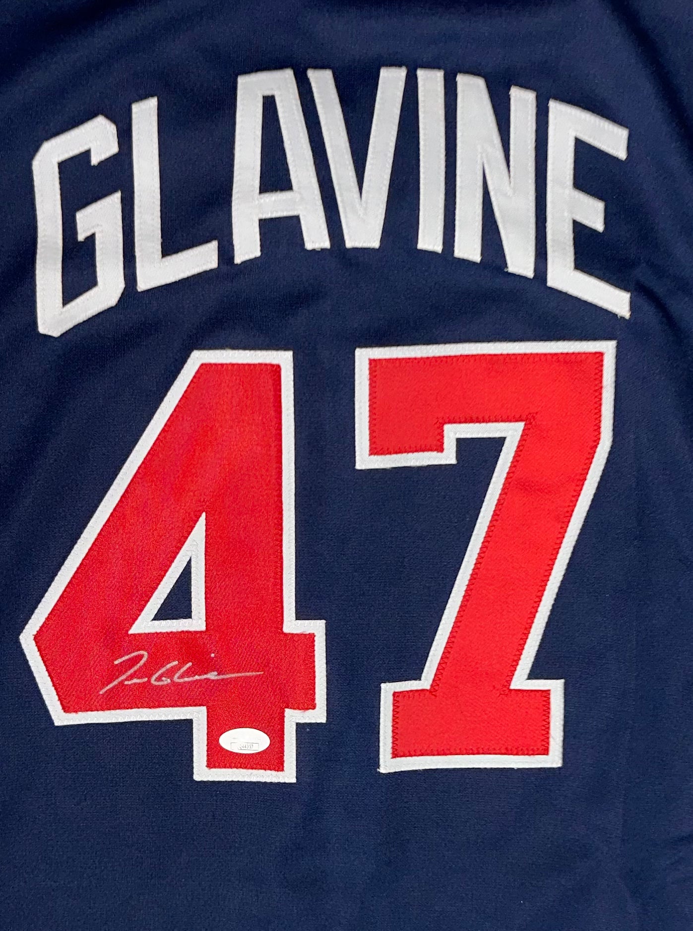 Tom Glavine Signed Custom Atlanta Baseball Jersey (JSA)