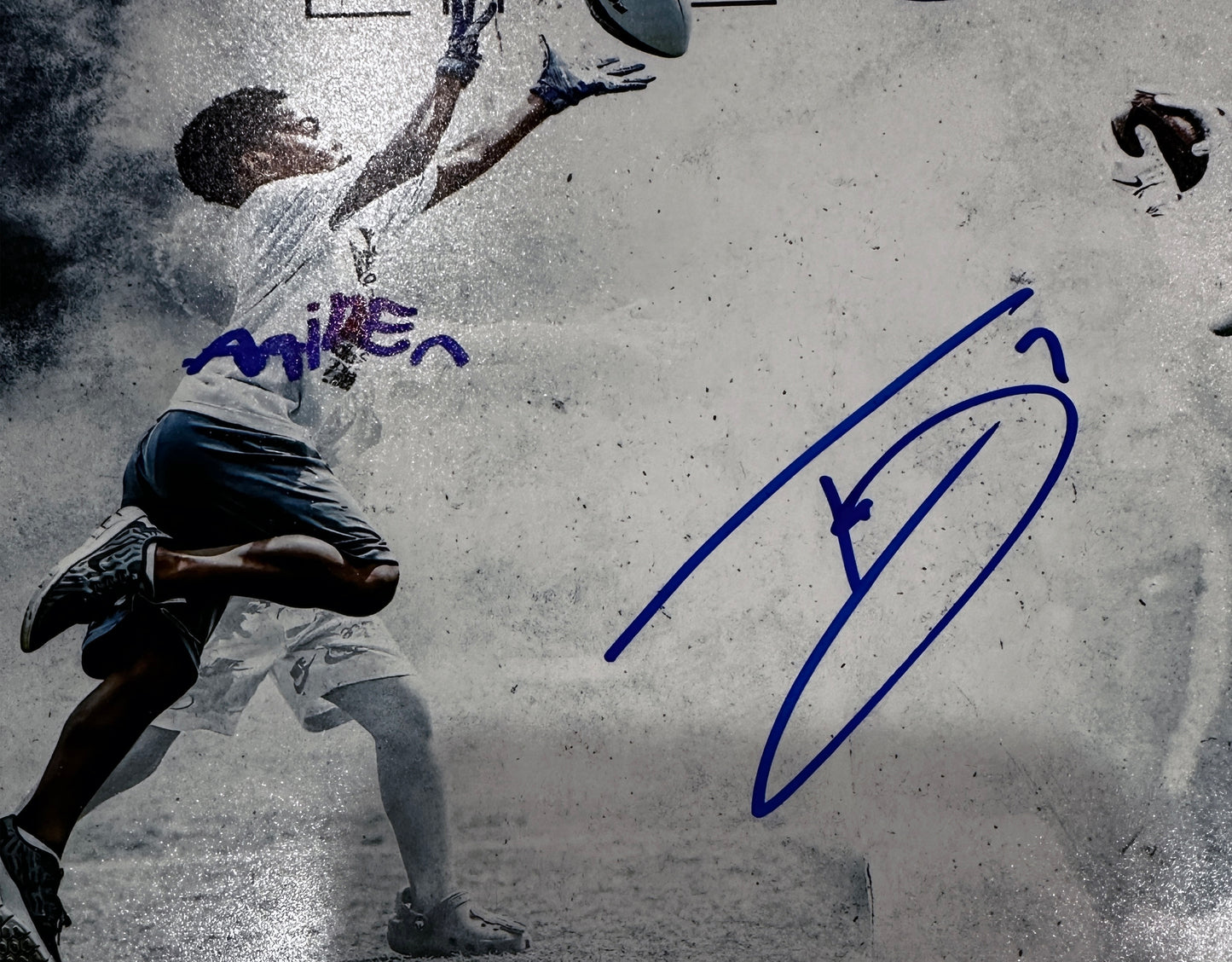 Trevon Diggs Aaiden Diggs Signed 8x10 Photograph Dallas Cowboys