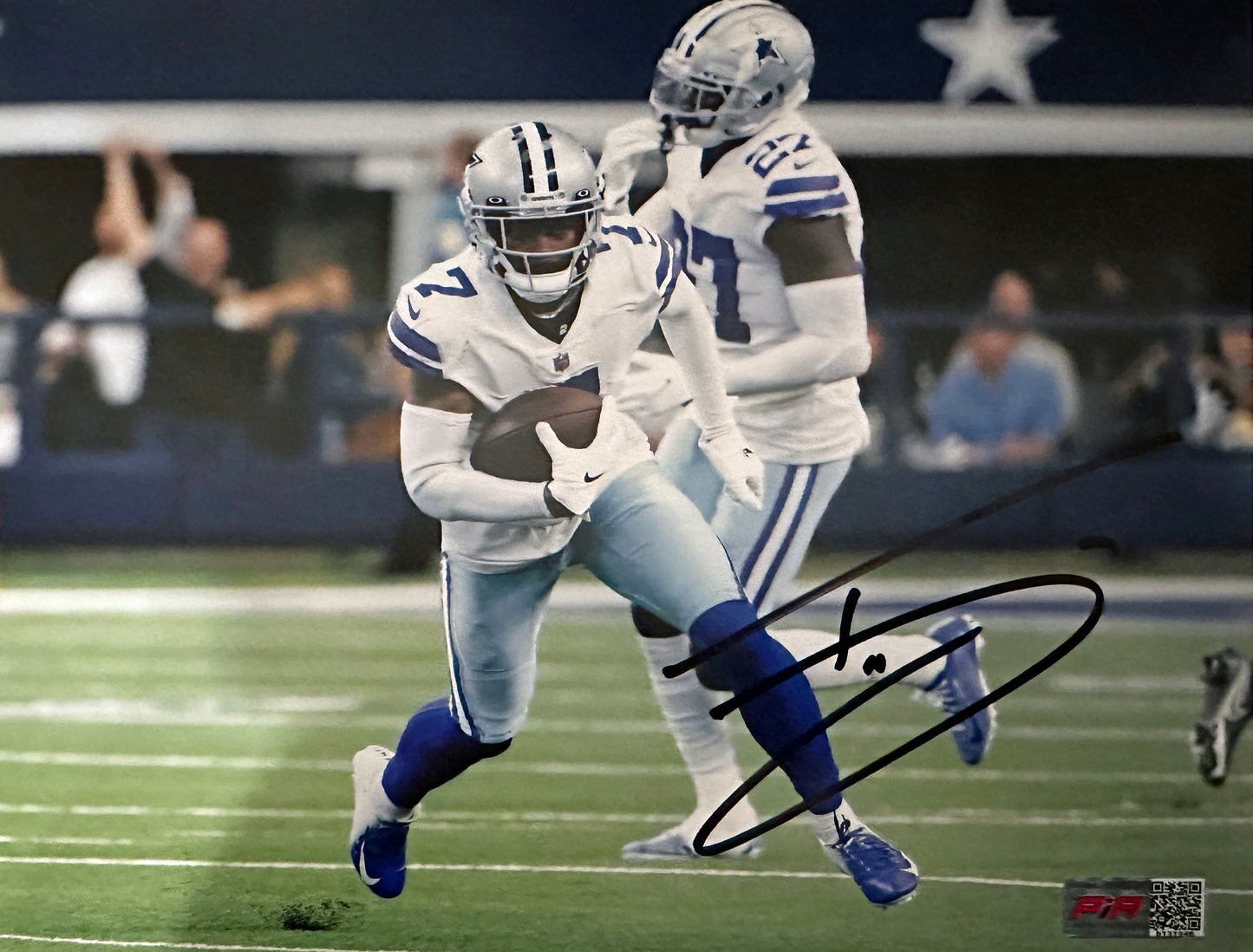 Trevon Diggs Signed 8x10Autographed Photograph Cowboys