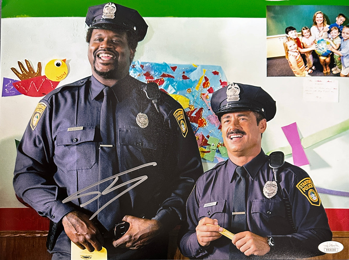Shaquille O'Neal Signed 11x14 Autographed Photo DJ Diesel Adam Sandler Cop (PIA)