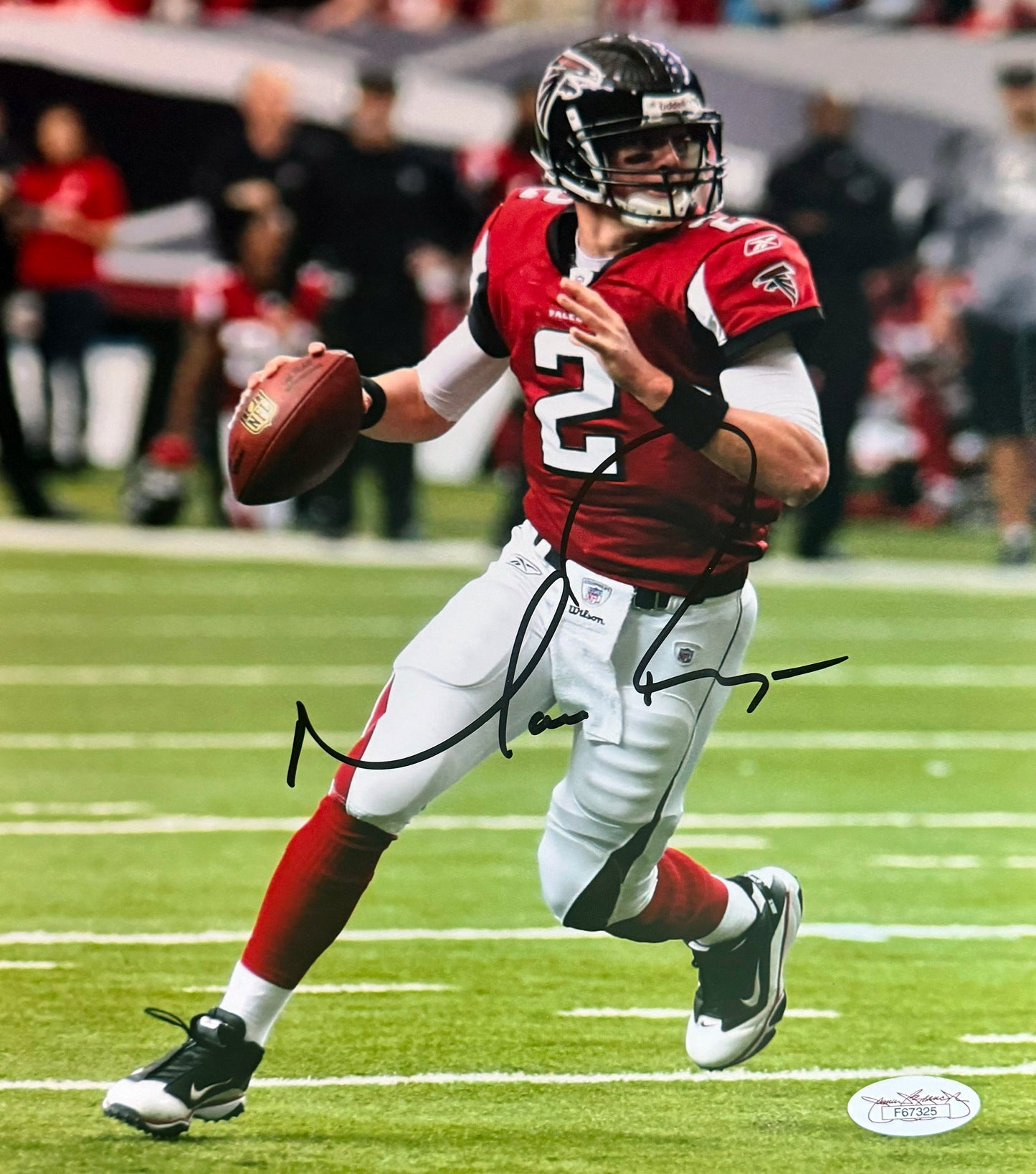 Matt Ryan Atlanta Autographed Photo 8x10 JSA