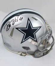 Bill Bates Dallas Signed Mini Football Helmet (PIA) (eBay Live)
