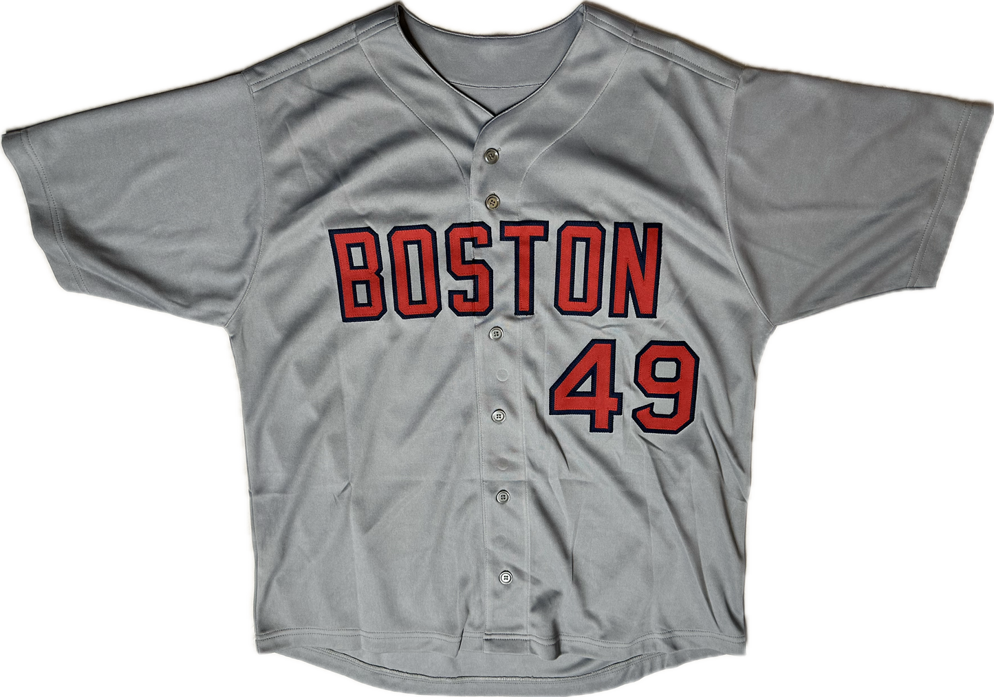 Tim Wakefield Signed Custom Clevland Autographed Baseball Jersey (JSA)