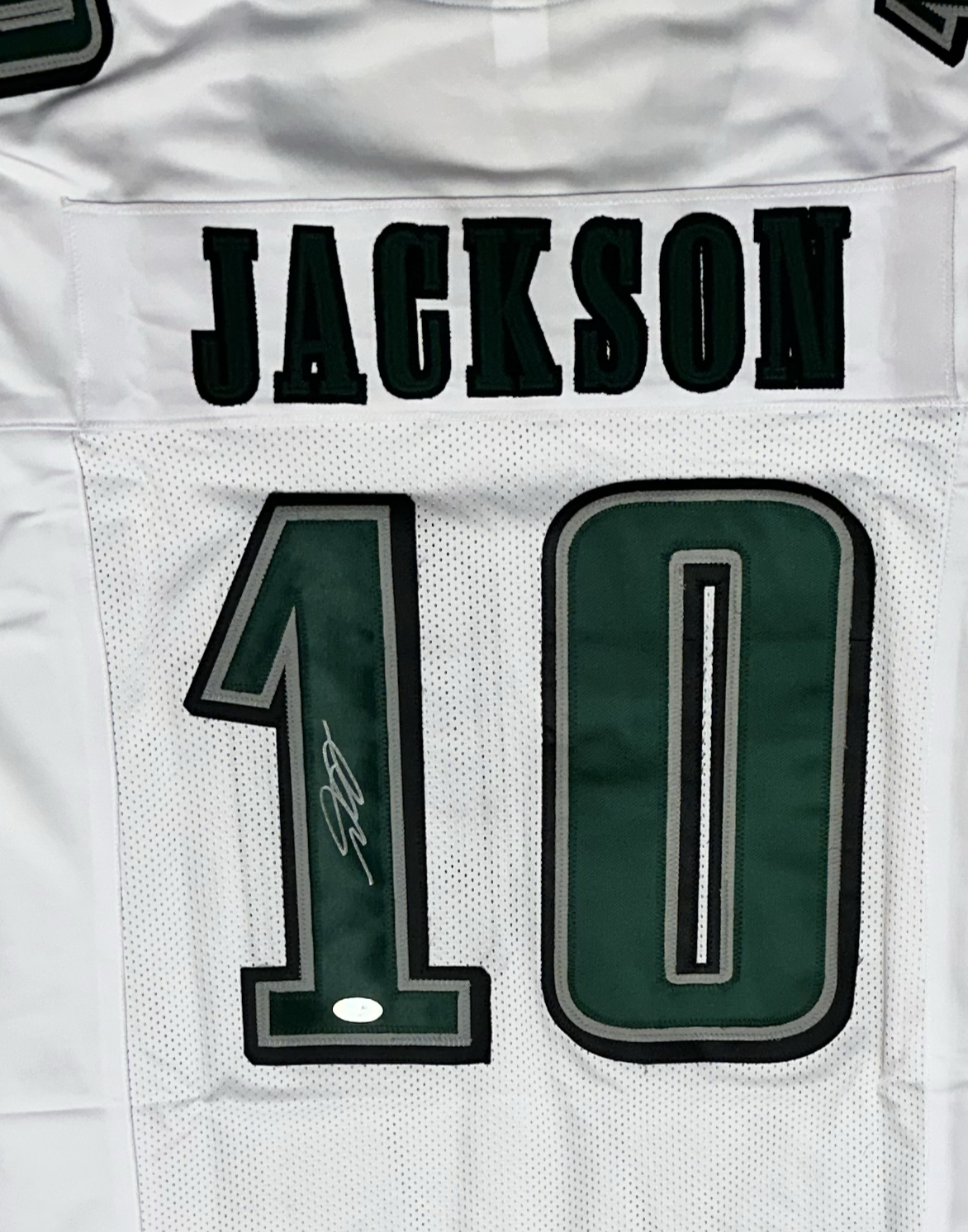 DeSean Jackson Signed Custom Philadelphia Away Football Jersey (JSA)