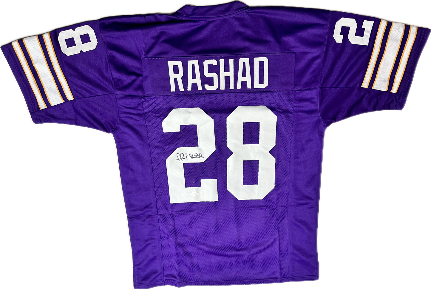 Ahmad Rashad Signed Custom Football Jersey (JSA)