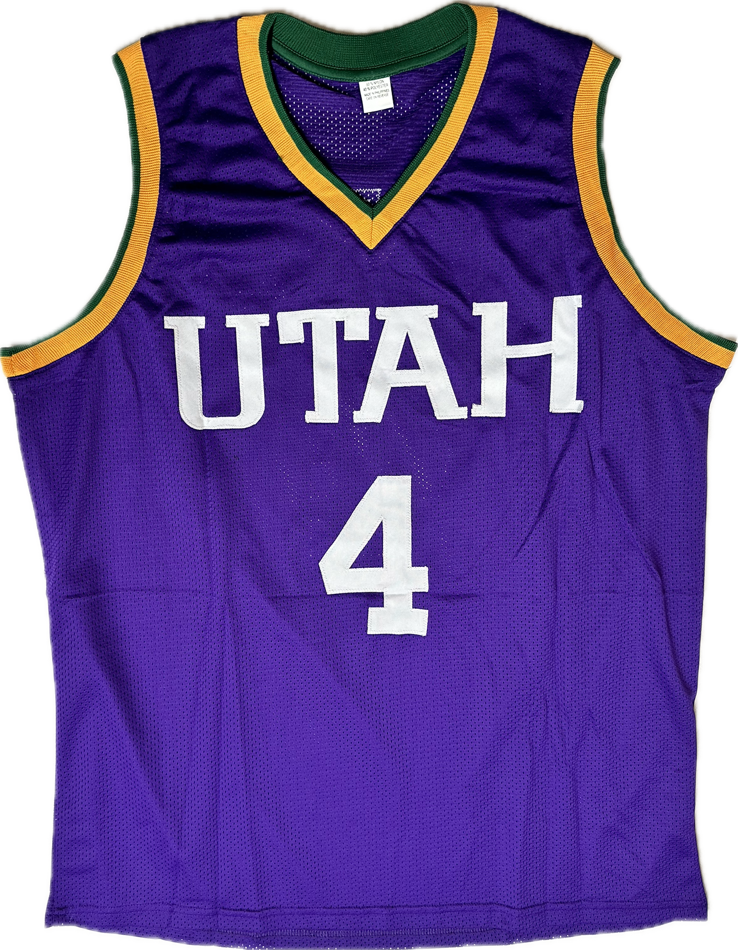 Adrian Dantley Autographed Utah Custom Basketball Jersey (JSA)