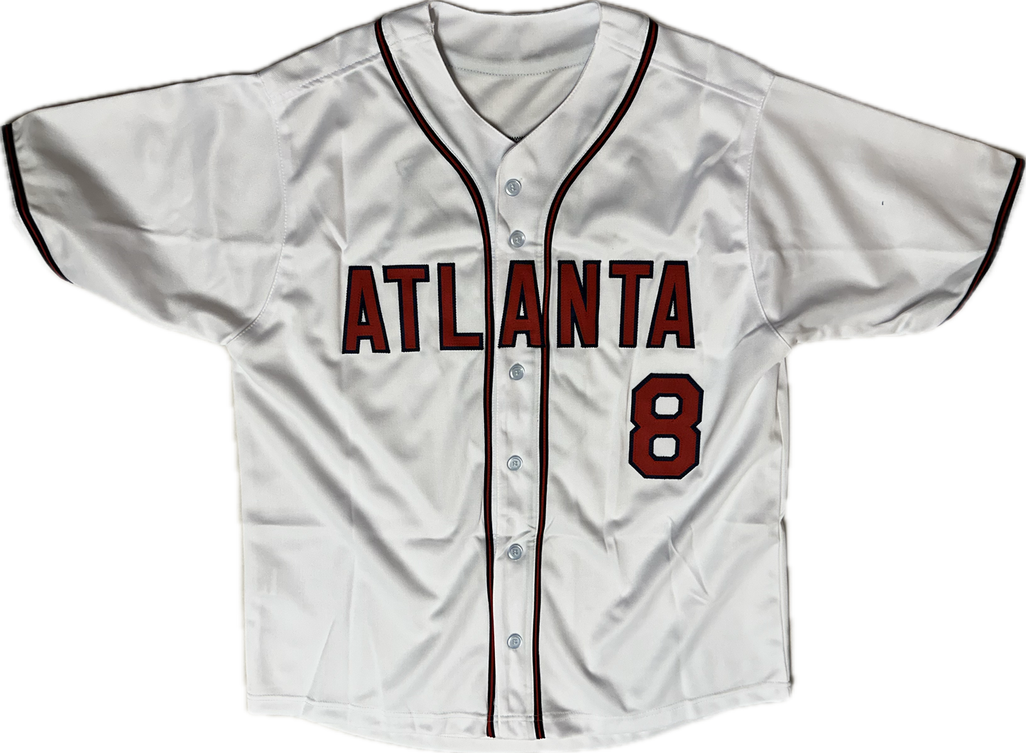 Javy Lopez Signed Custom Atlanta Autographed Baseball Jersey (JSA)
