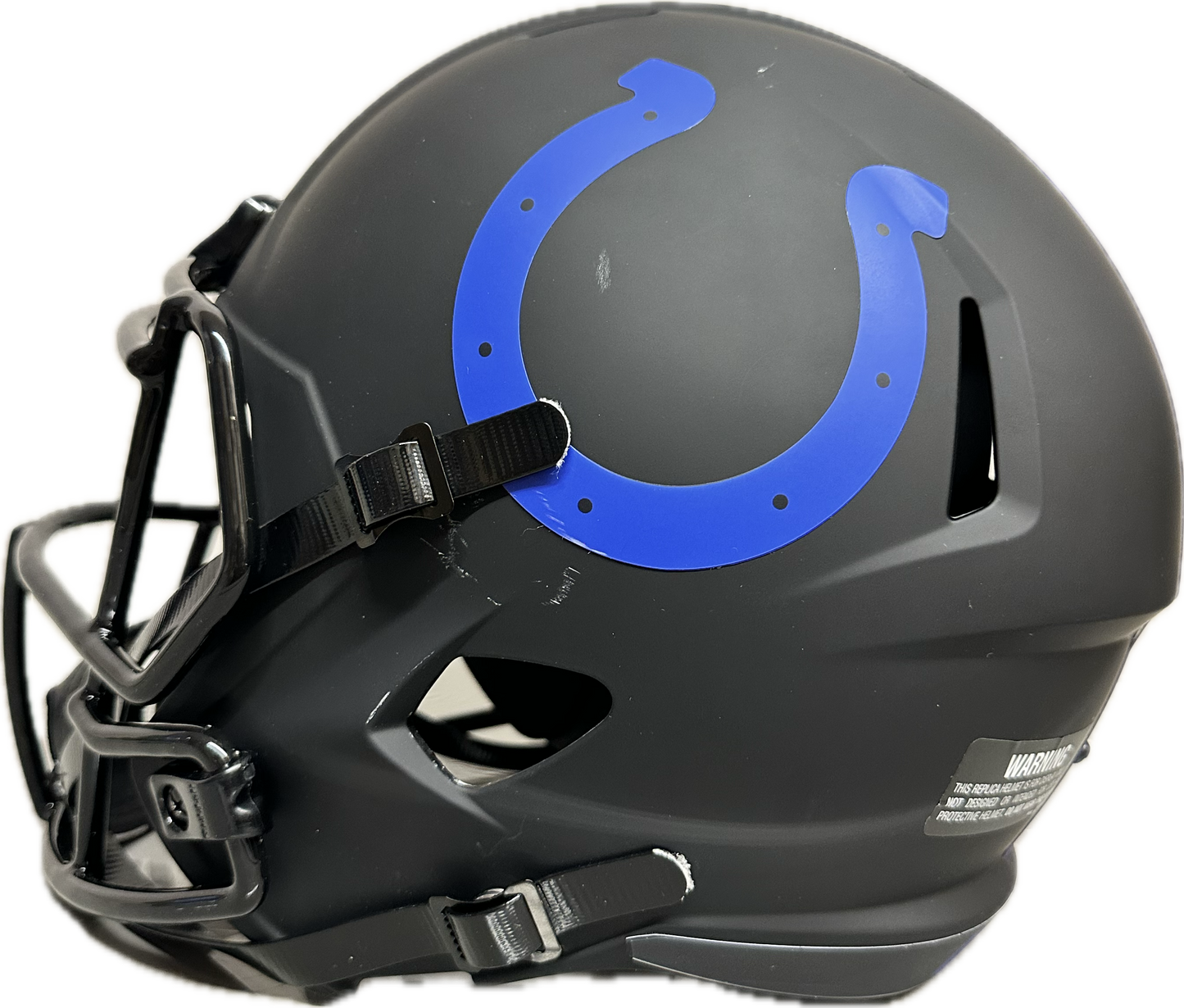 Marvin Harrison Indianapolis Eclipse Signed Full Size Football Helmet (JSA)