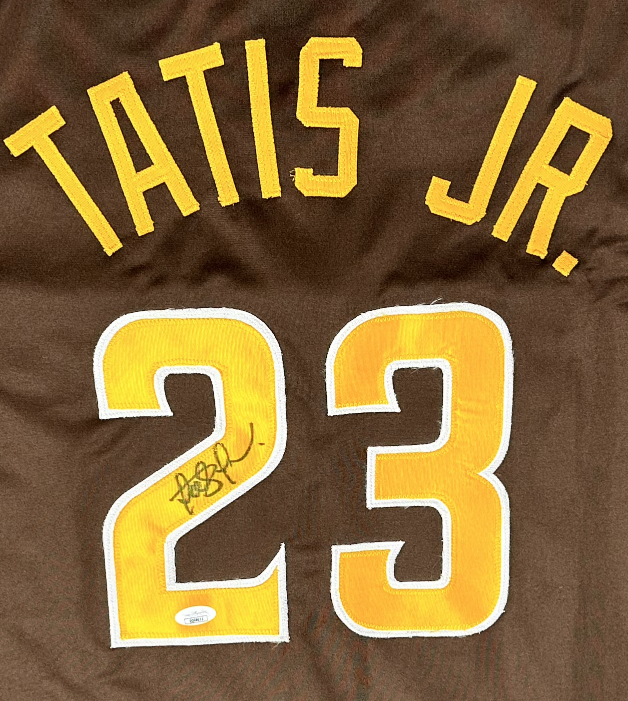 Fernando Tatís Jr. Signed Custom San Diego Autographed Baseball Jersey (JSA)