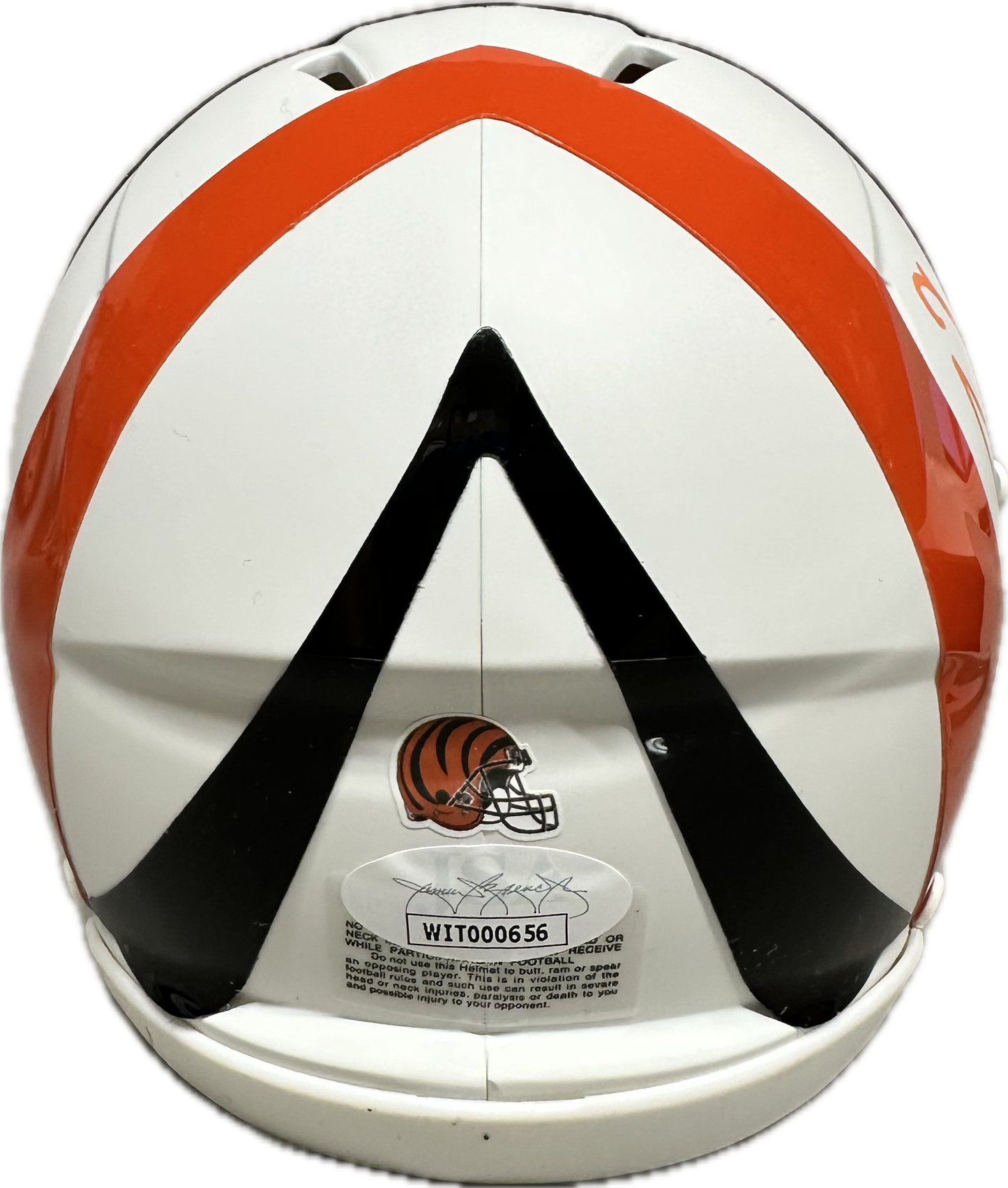Tee Higgins Cincinnati Lunar Mini Football Helmet (JSA)