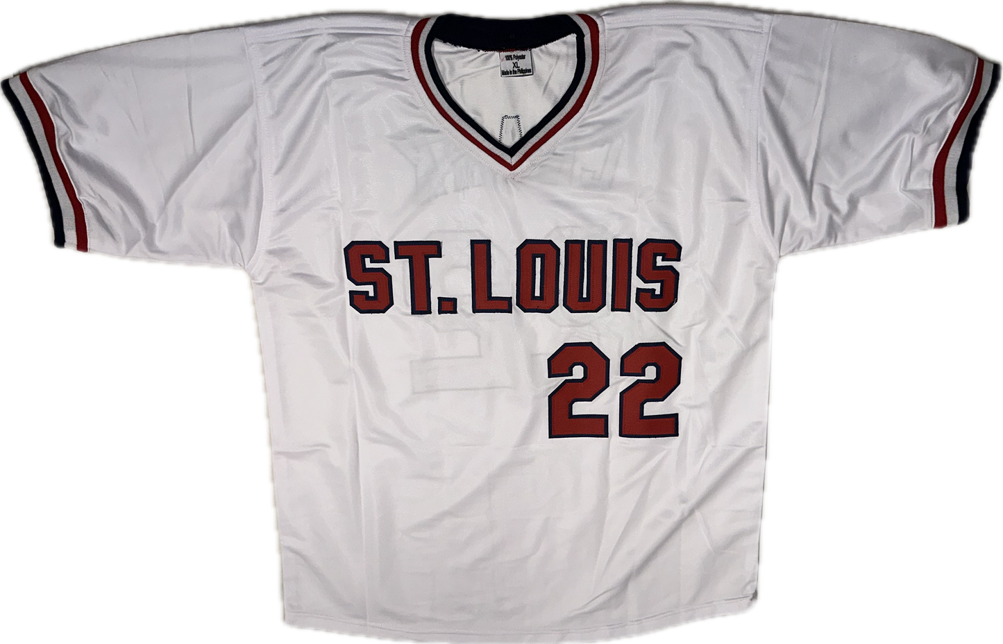 Jack Clark Signed Custom St. Louis Autographed Baseball Jersey (JSA)