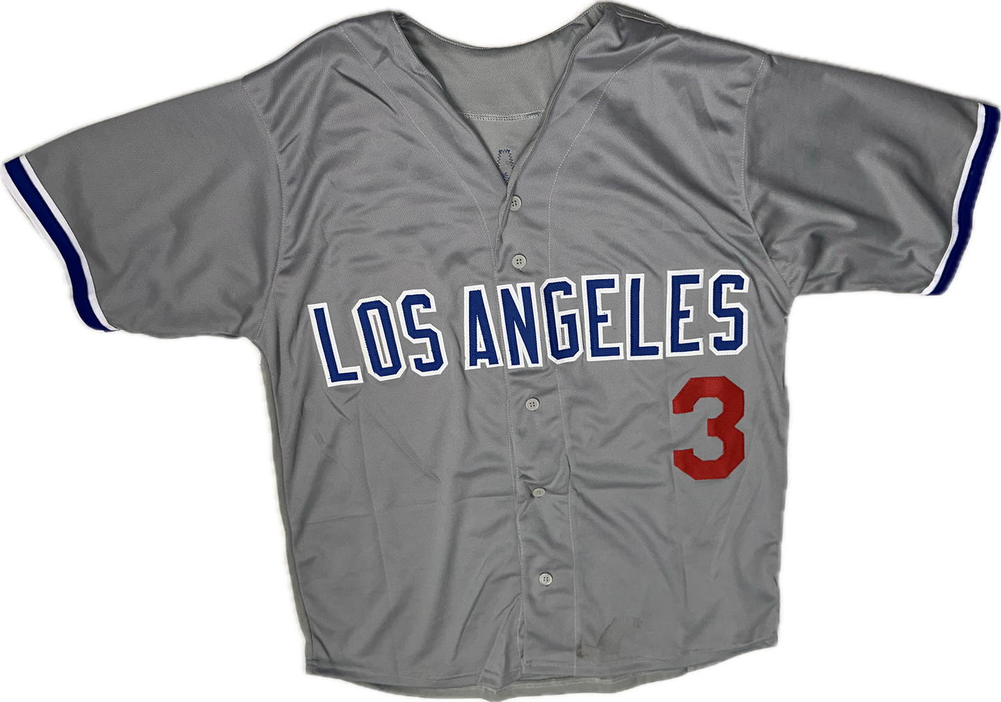Steve Sax Signed Custom Los Angeles Baseball Jersey (JSA)