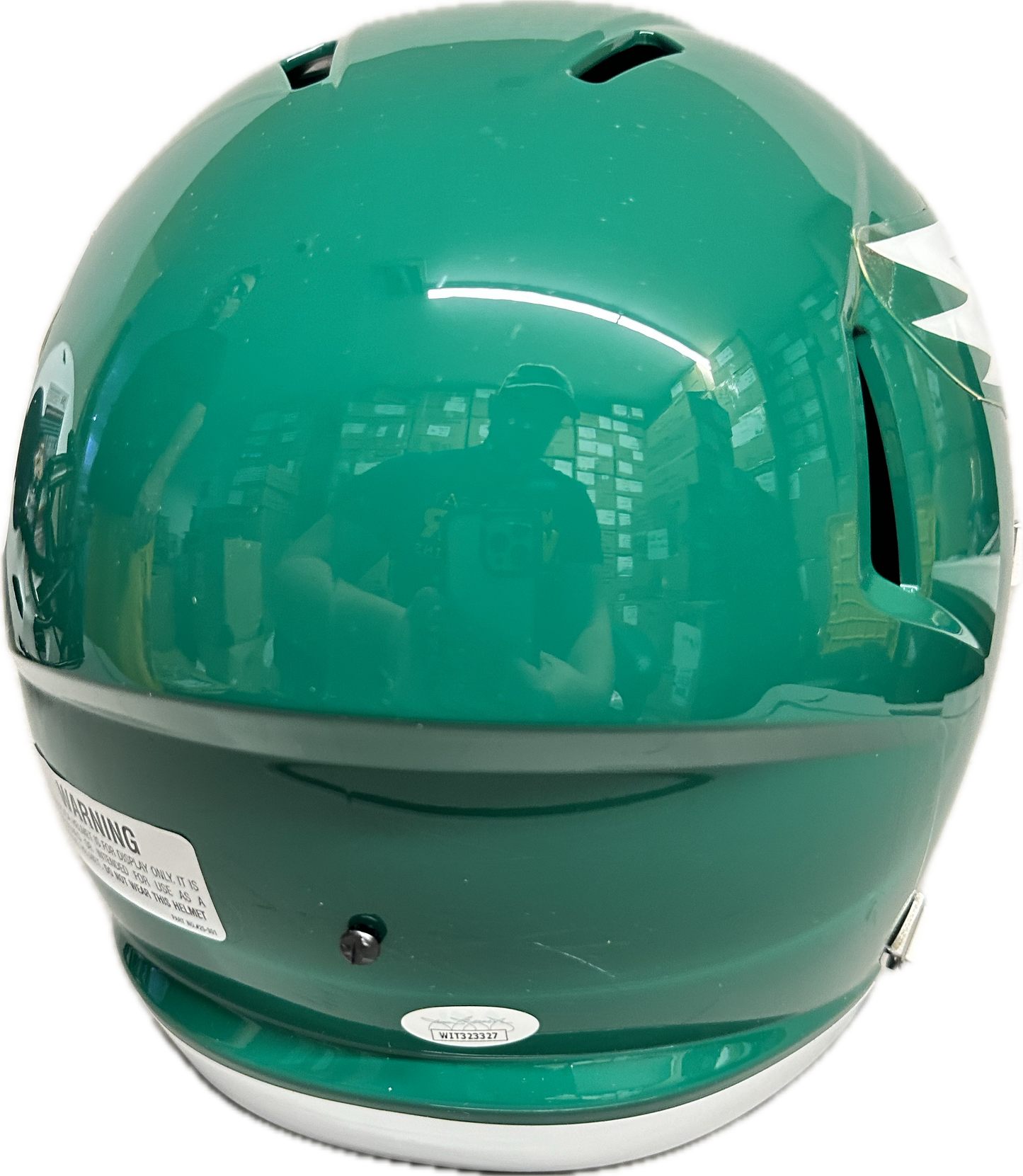 Jalen Hurts "Fly Eagles Fly" Philadelphia Signed Full Size Football Helmet (JSA)