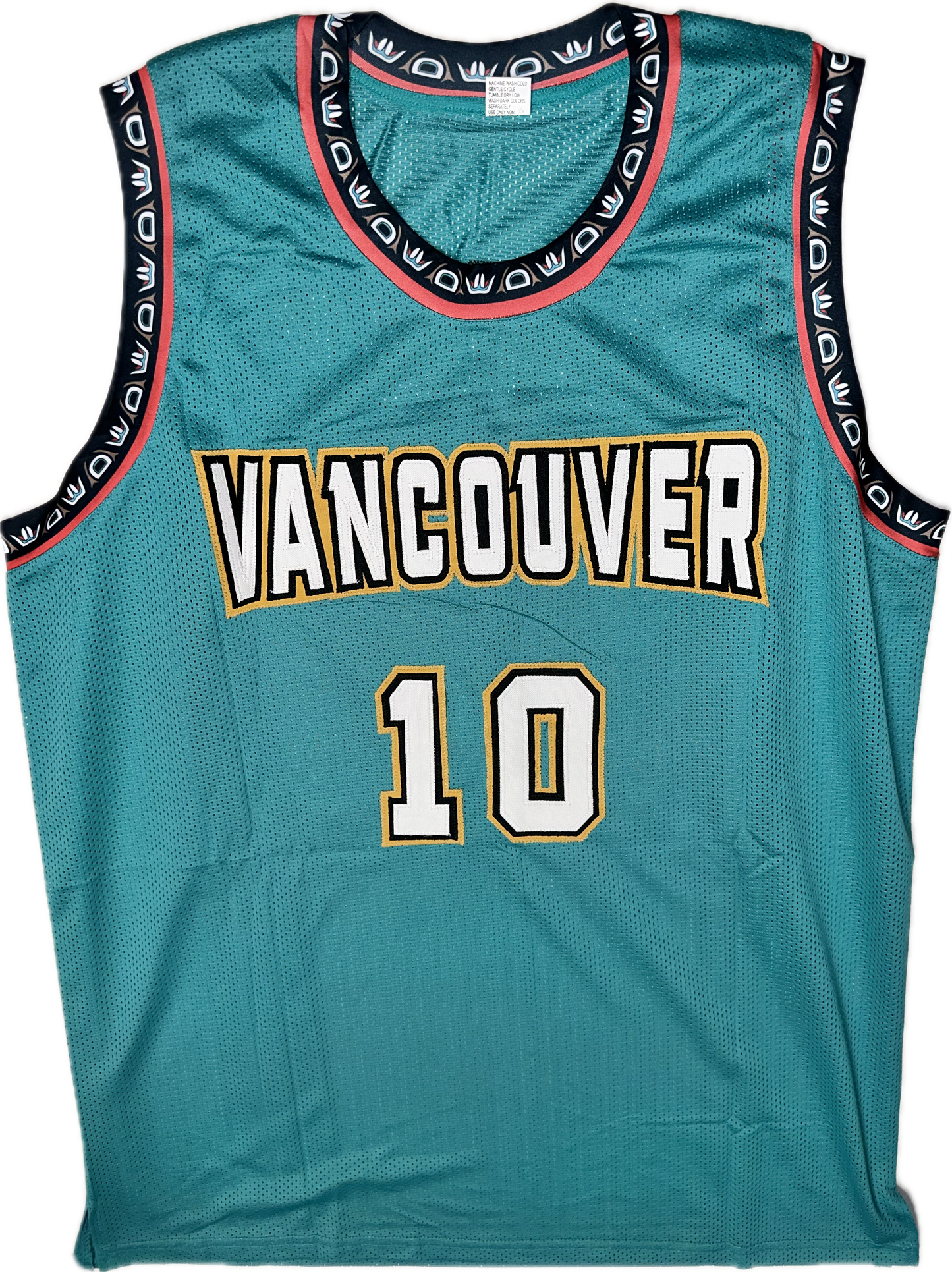 Mike Bibby Custom Vancover Autographed Basketball Jersey (PIA/JSA)