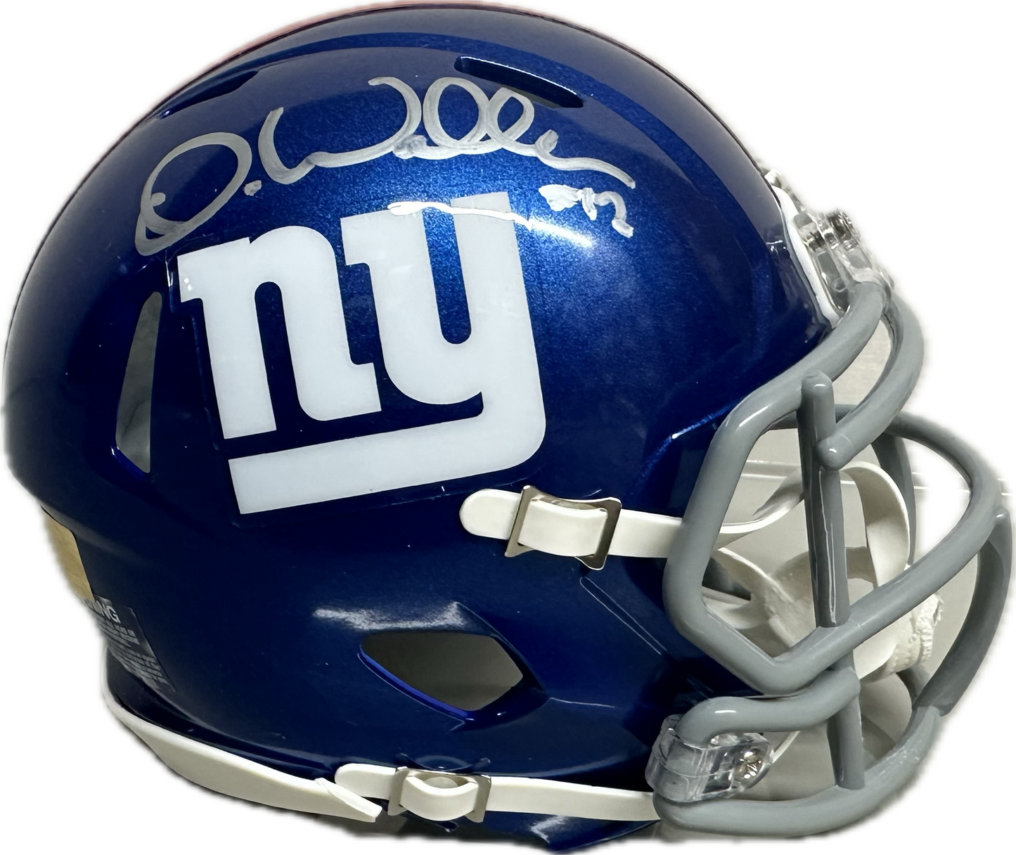 Darren Waller Signed New York Speed Home Mini Football Helmet (PIA)