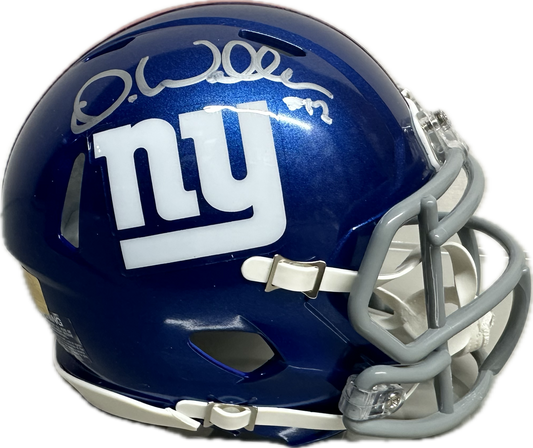 Darren Waller Signed New York Speed Home Mini Football Helmet (PIA)